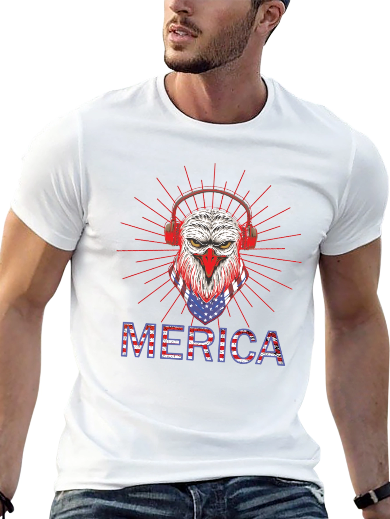 Patriotic Eagle T-Shirt