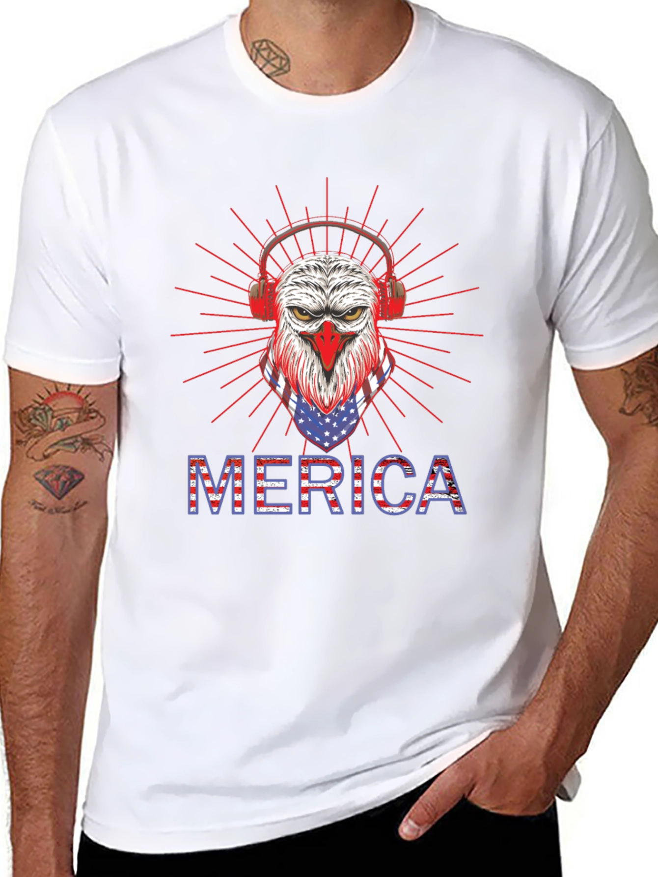 Patriotic Eagle T-Shirt