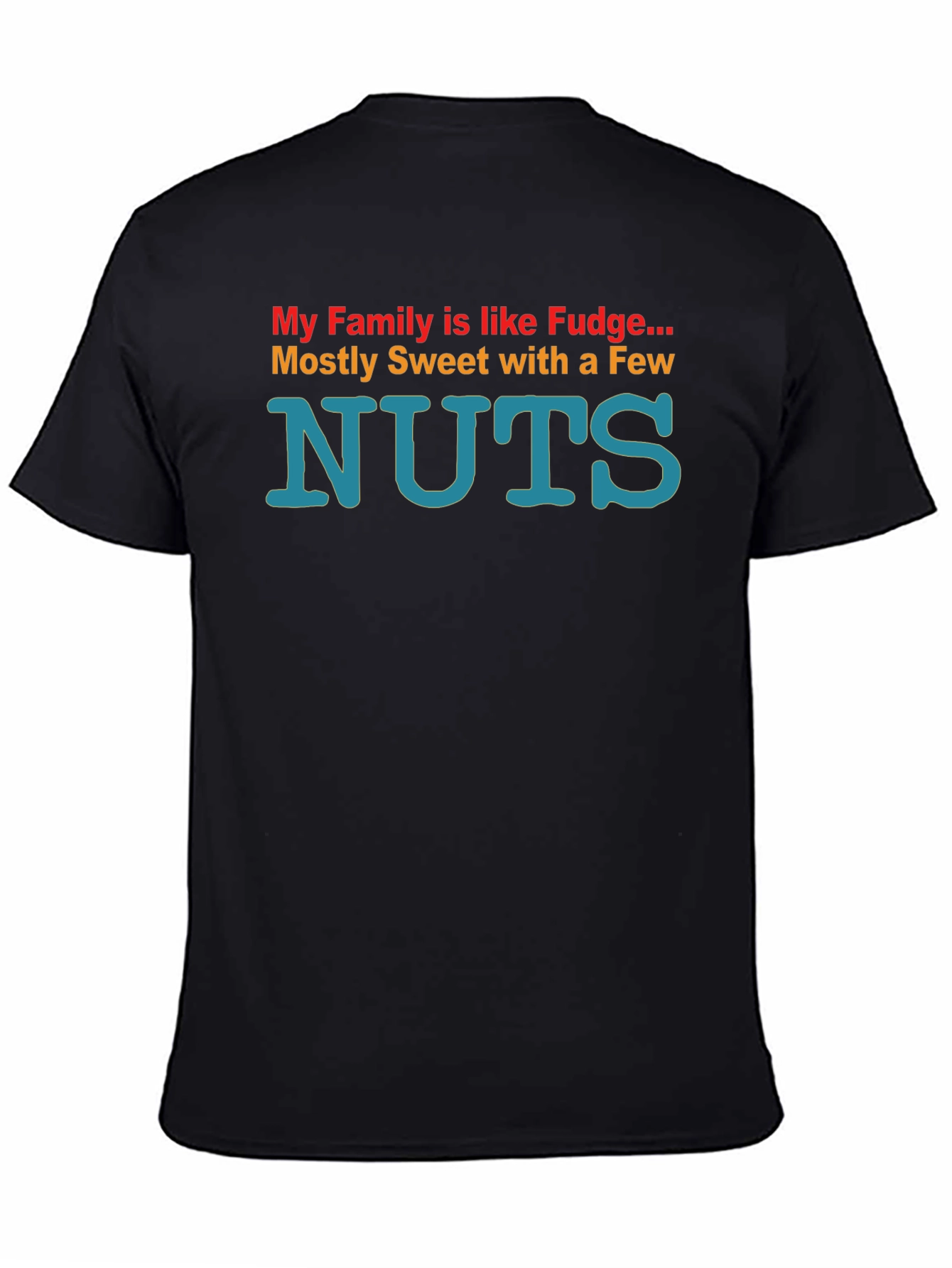 Funny Family Like Fudge Graphic Tee