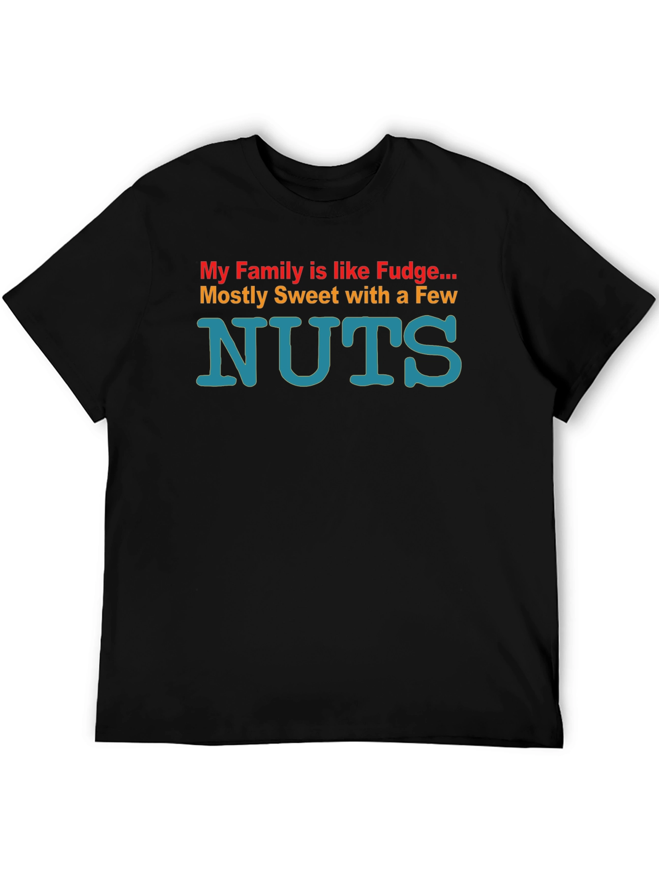 Funny Family Like Fudge Graphic Tee