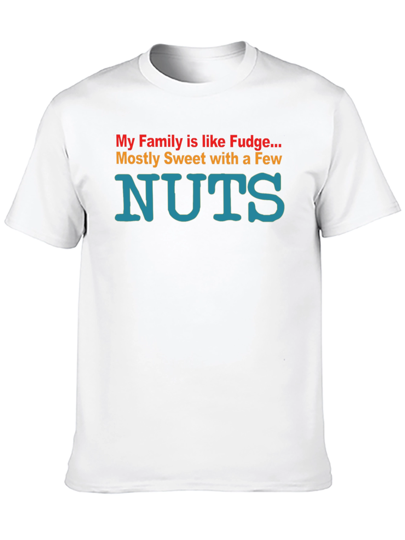 Funny Family Like Fudge Graphic Tee
