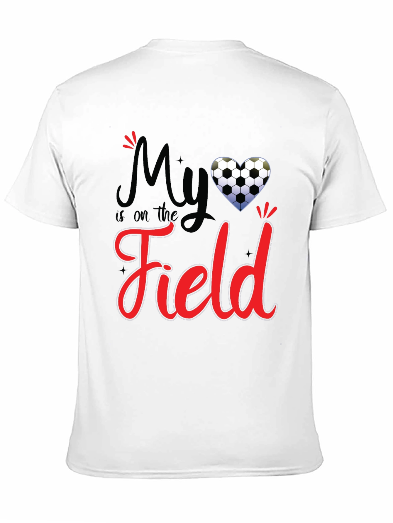 Soccer Field Heart T-Shirt