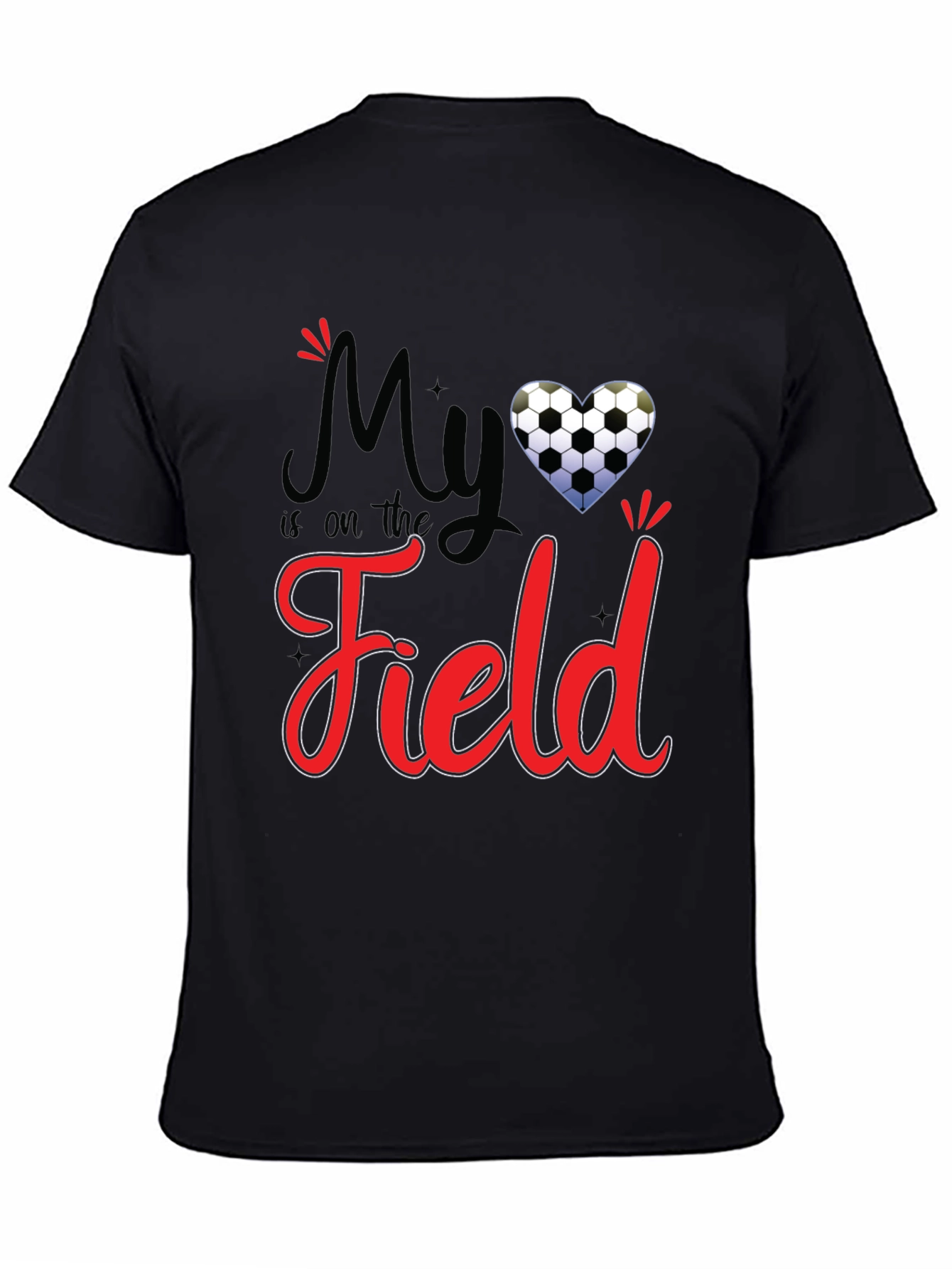 Soccer Field Heart T-Shirt