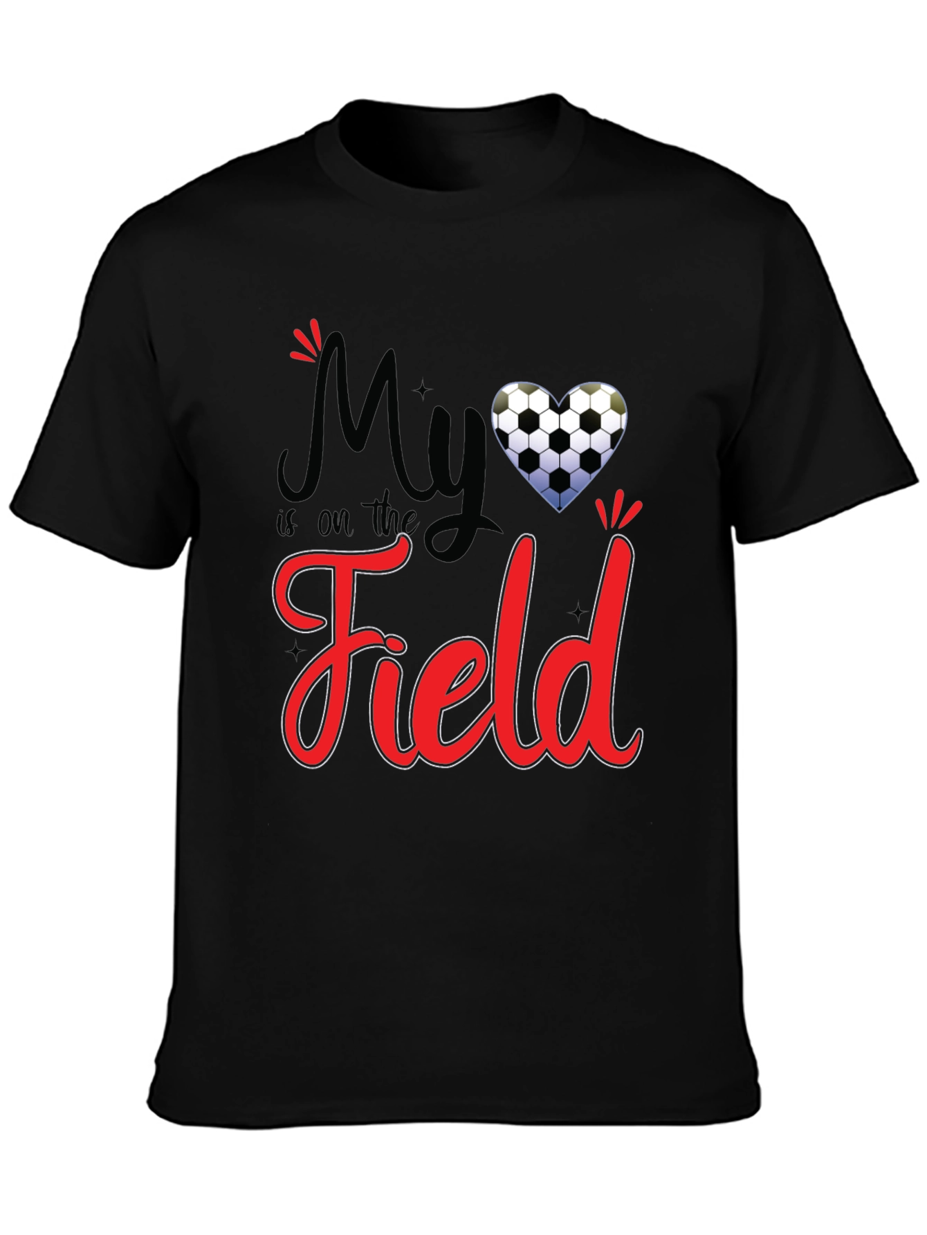 Soccer Field Heart T-Shirt