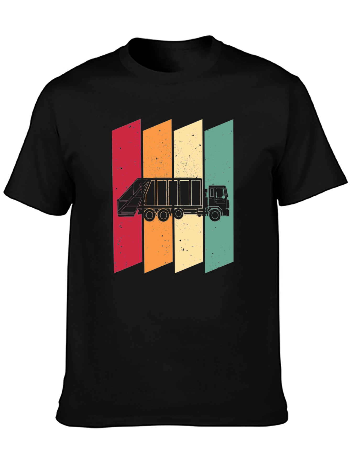 Retro Style Garbage Truck T-Shirt