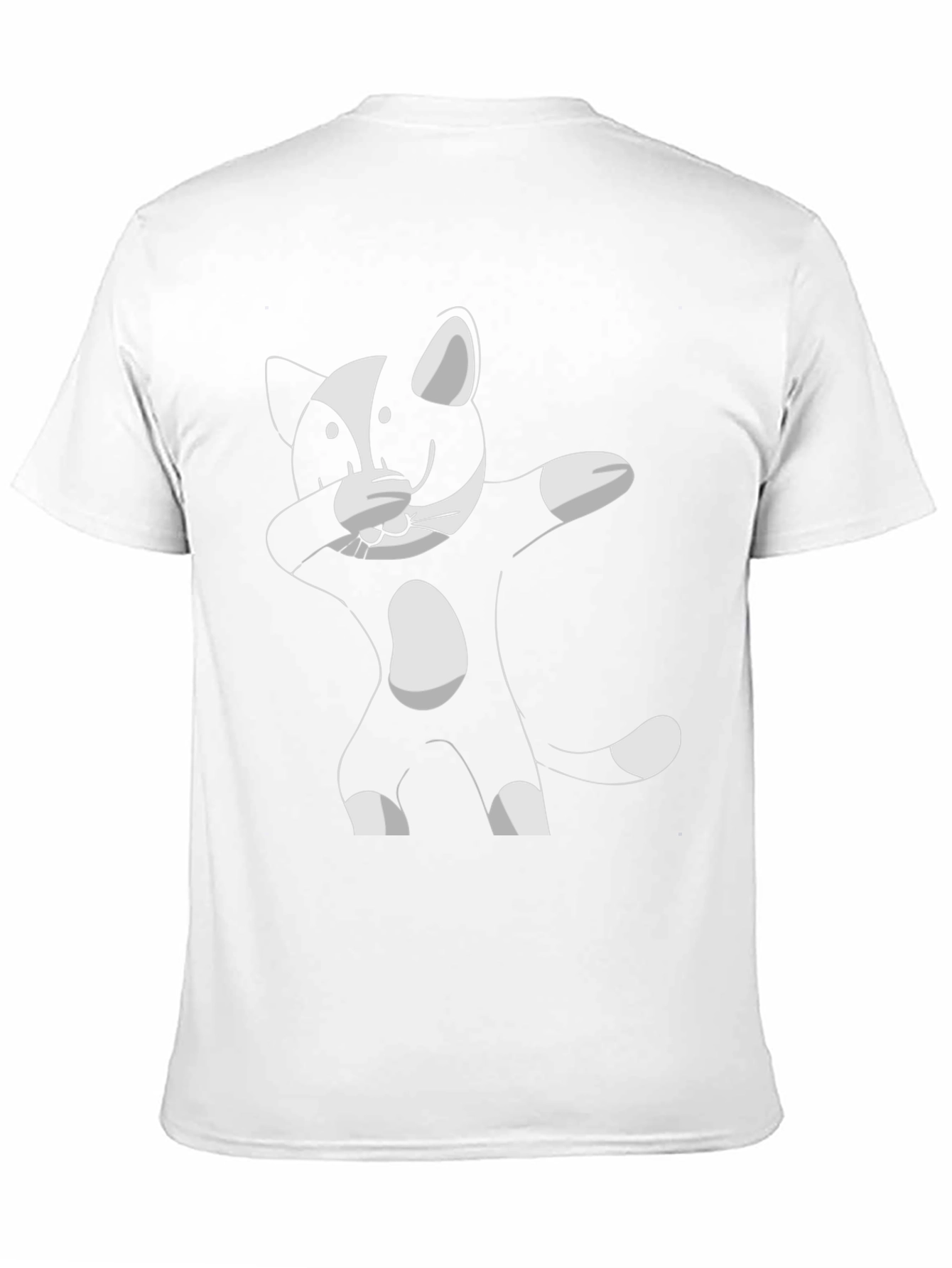 Dabbing Cat Graphic Tee - Cool & Comfy!