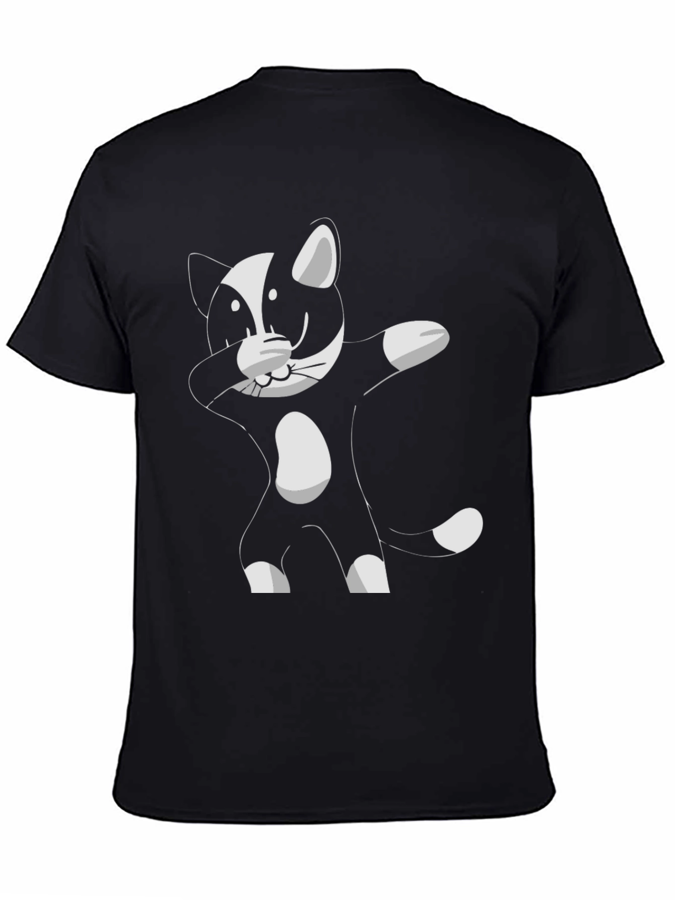 Dabbing Cat Graphic Tee - Cool & Comfy!