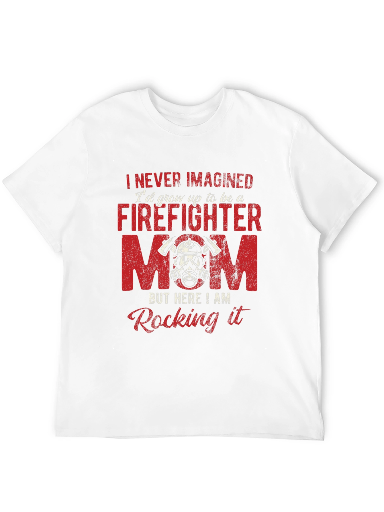 Firefighter Mom Graphic T-Shirt - Unisex