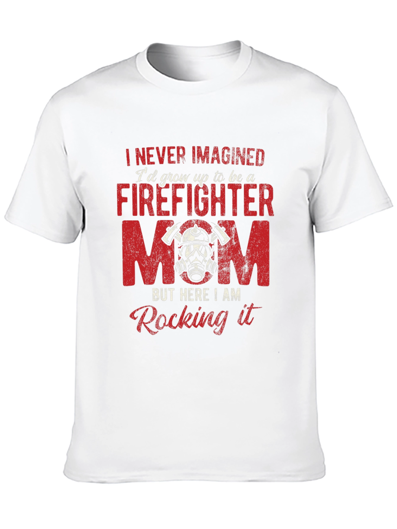 Firefighter Mom Graphic T-Shirt - Unisex