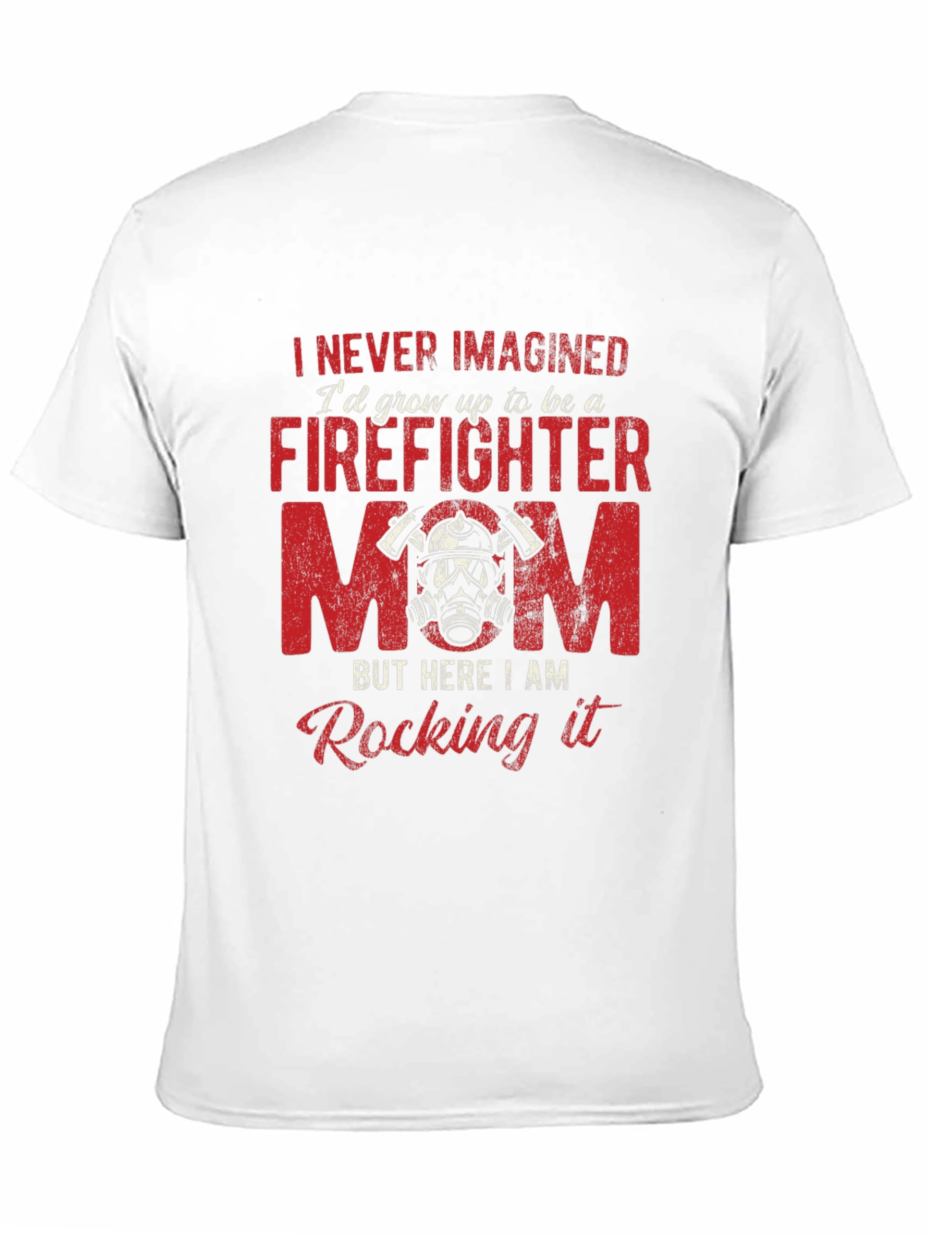 Firefighter Mom Graphic T-Shirt - Unisex