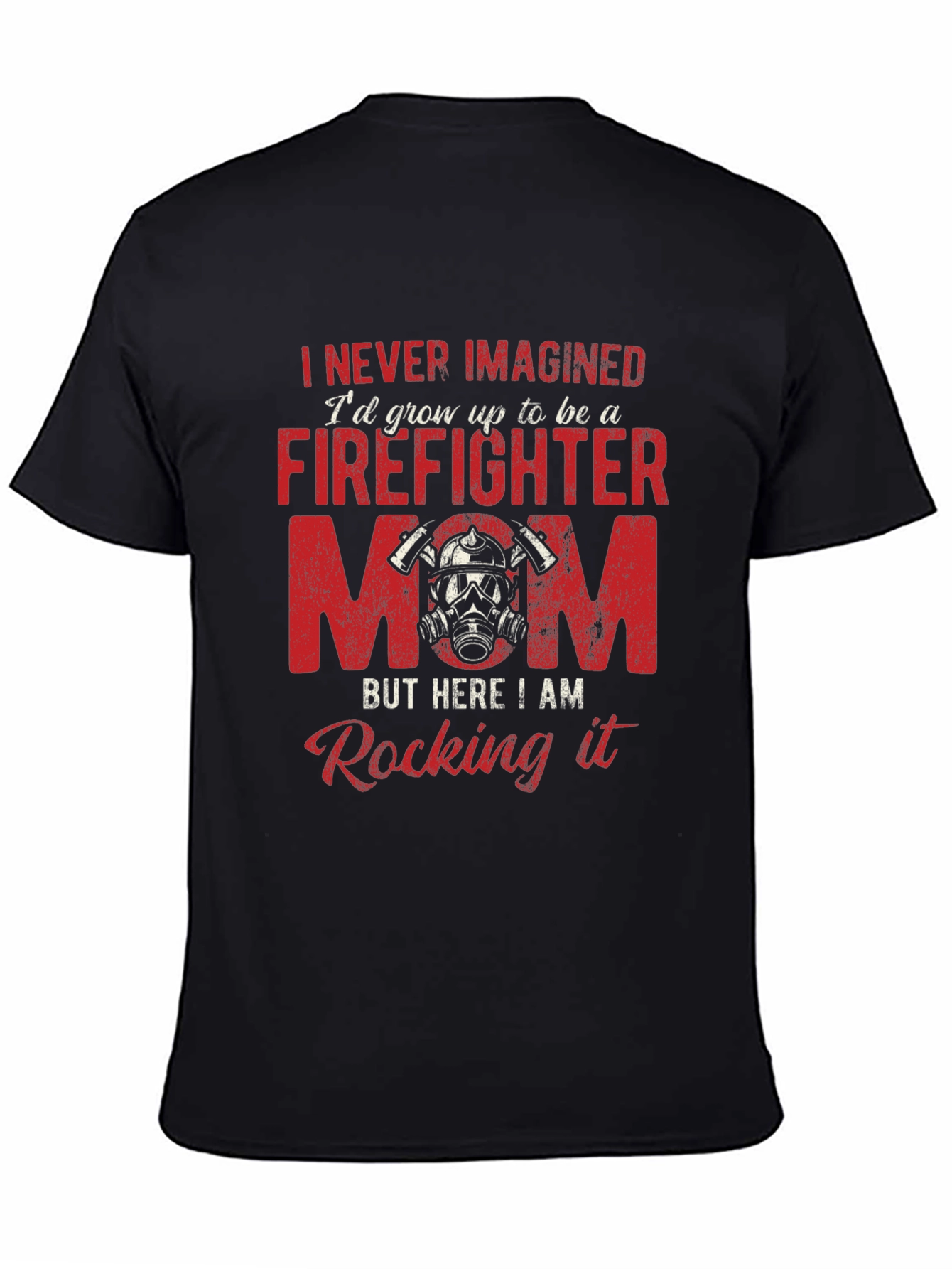 Firefighter Mom Graphic T-Shirt - Unisex
