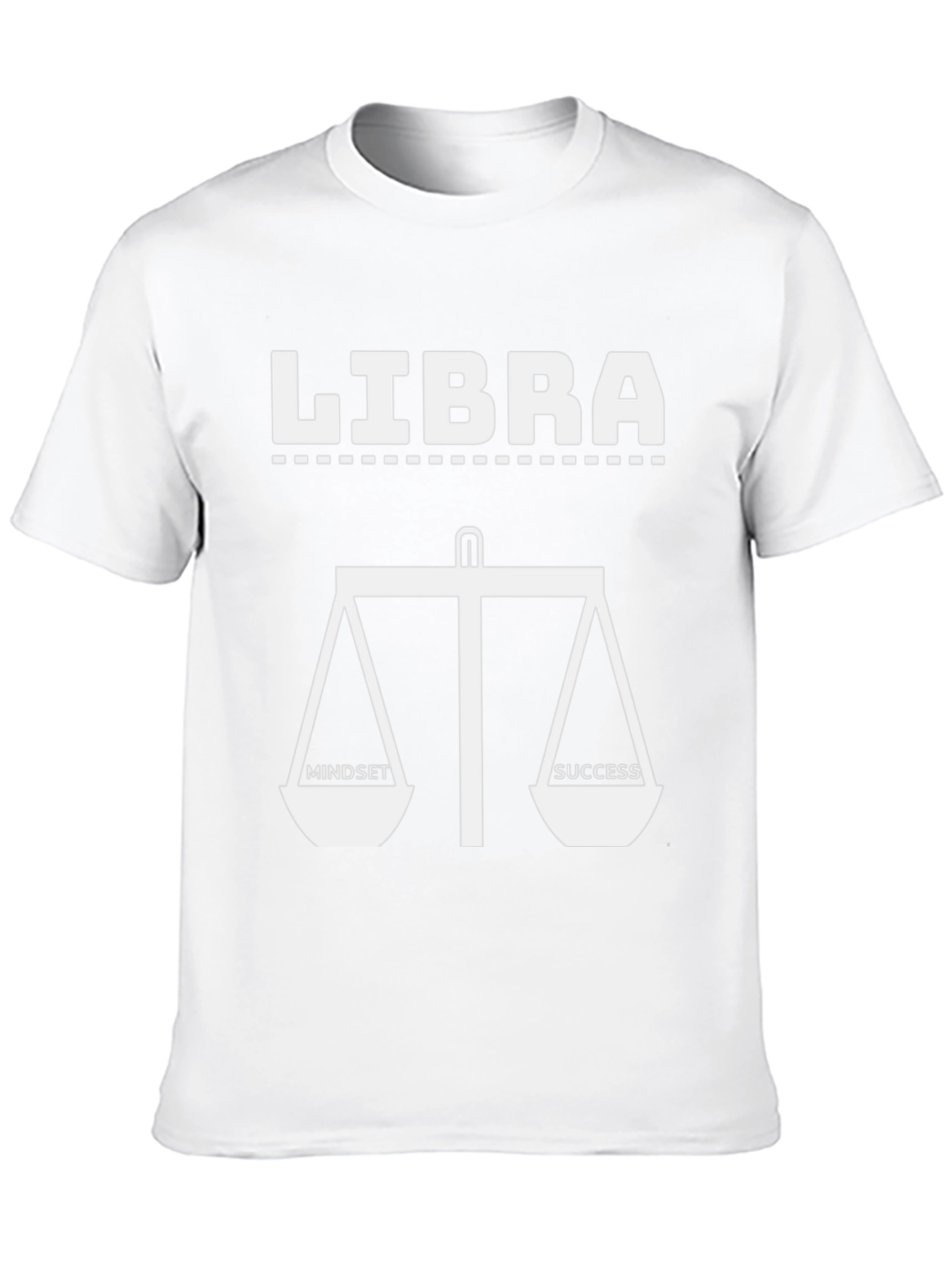 Libra Zodiac Sign Mindset Success T-Shirt