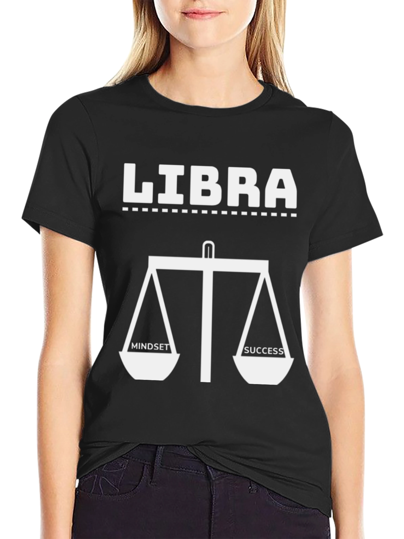 Libra Zodiac Sign Mindset Success T-Shirt