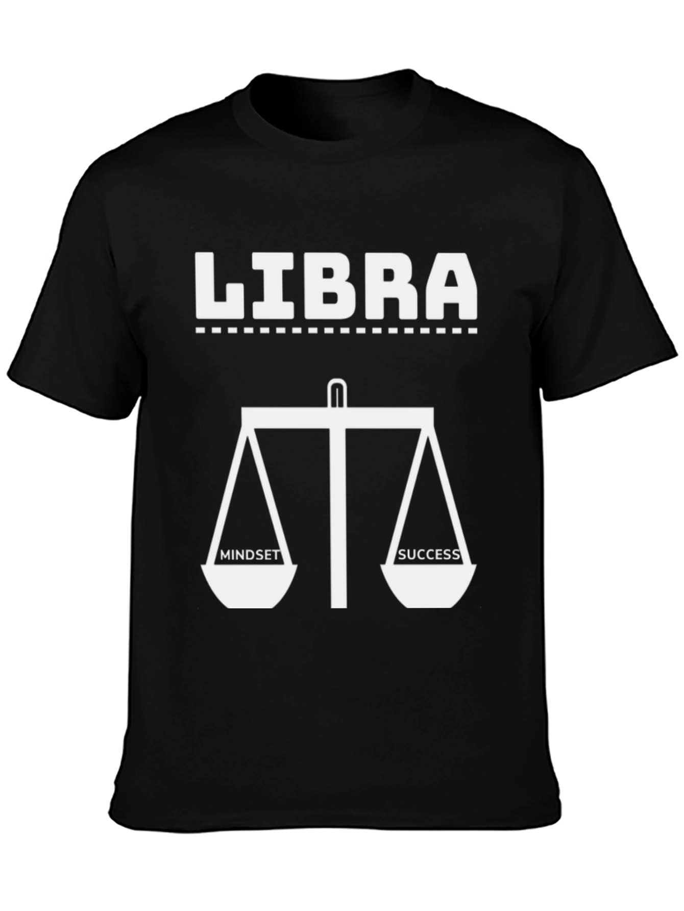 Libra Zodiac Sign Mindset Success T-Shirt