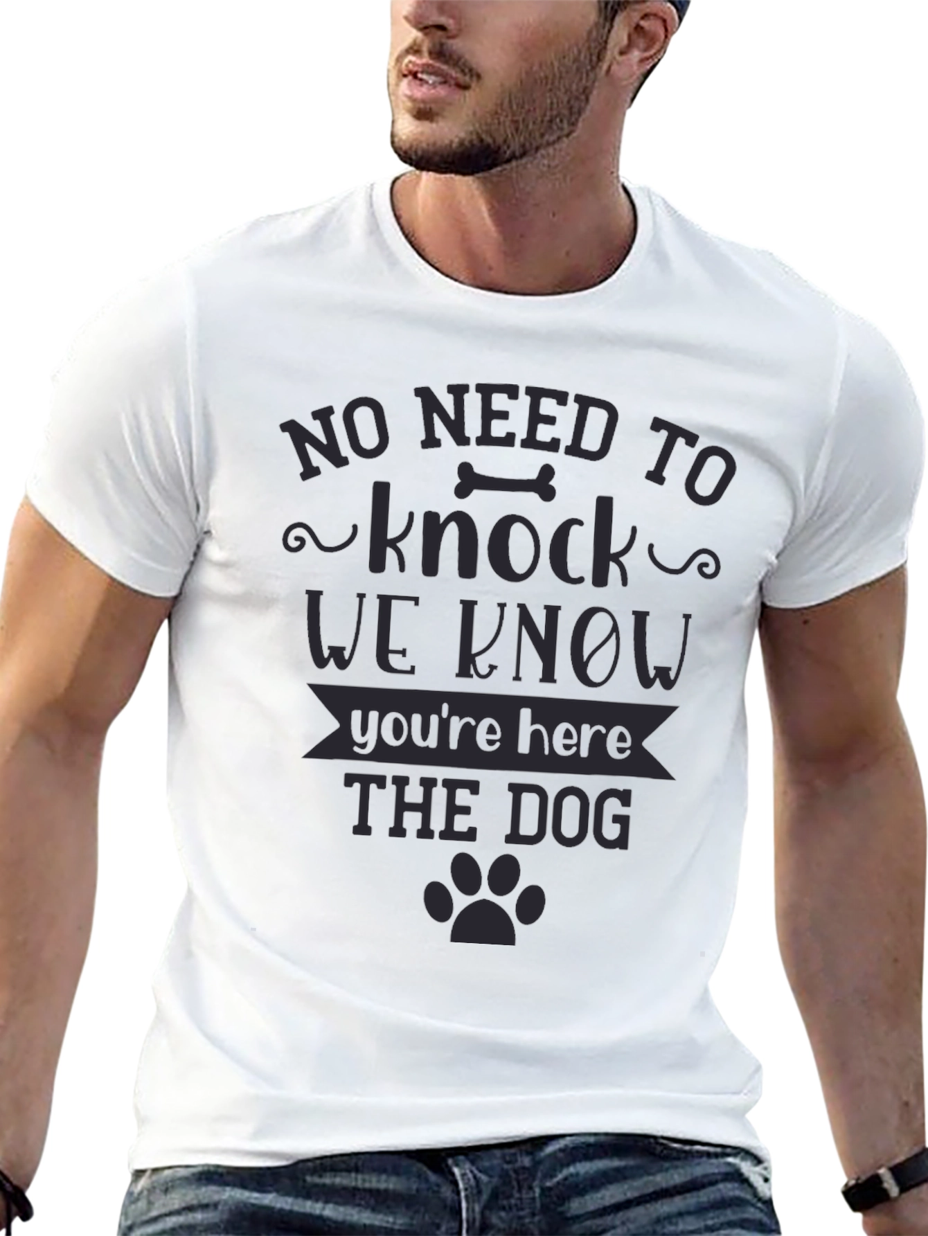 No Need to Knock The Dog Knows T-Shirt