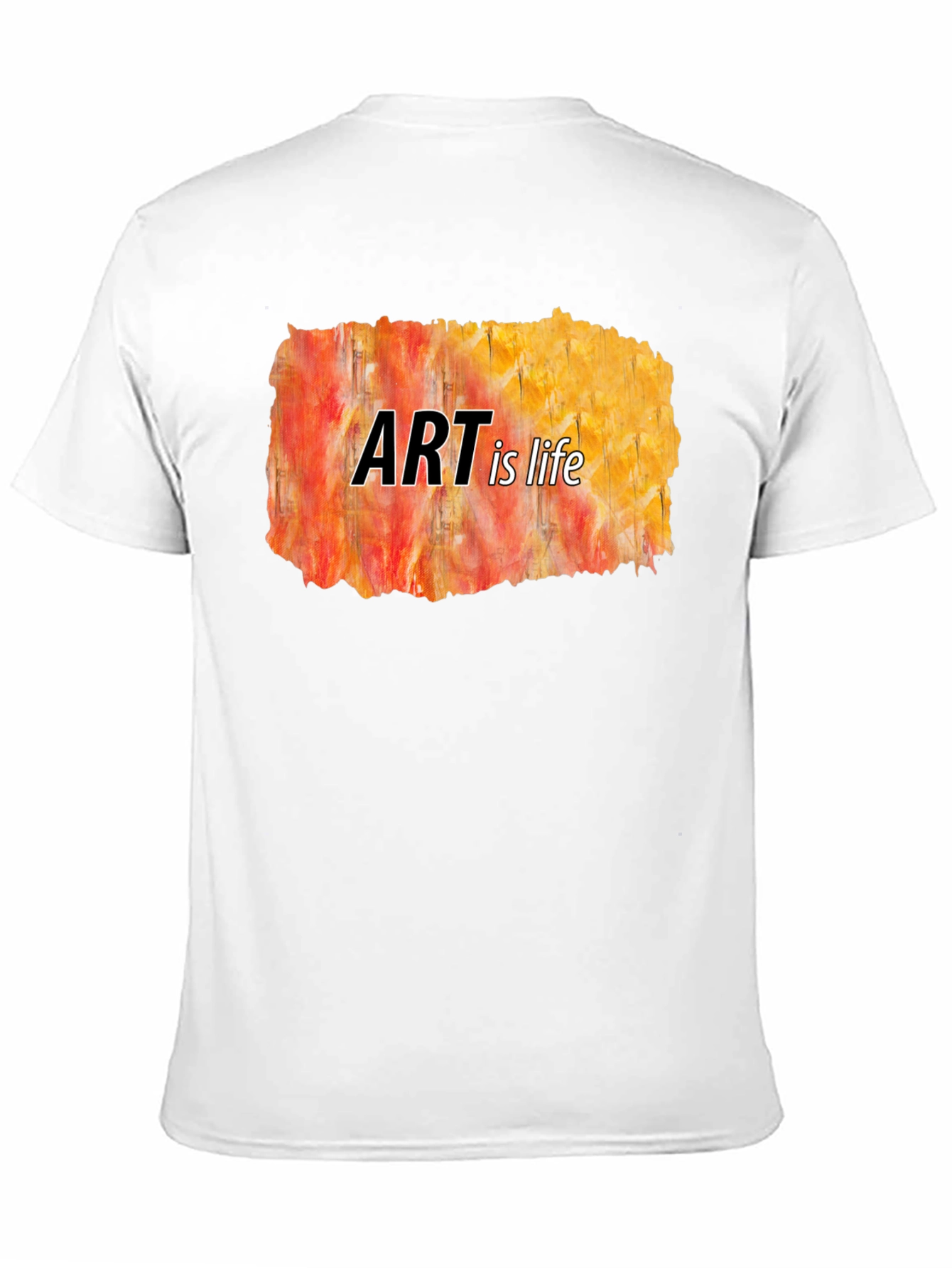 Art Is Life Black T-Shirt