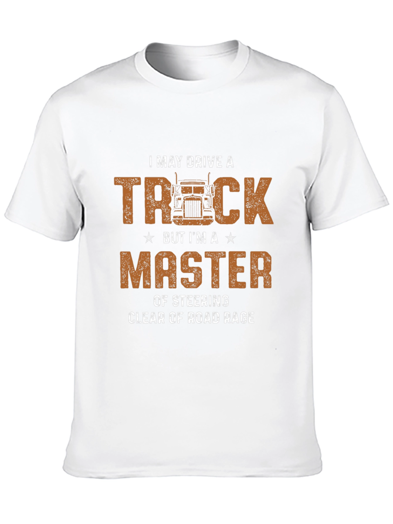 Trucker Master Black Graphic T-Shirt
