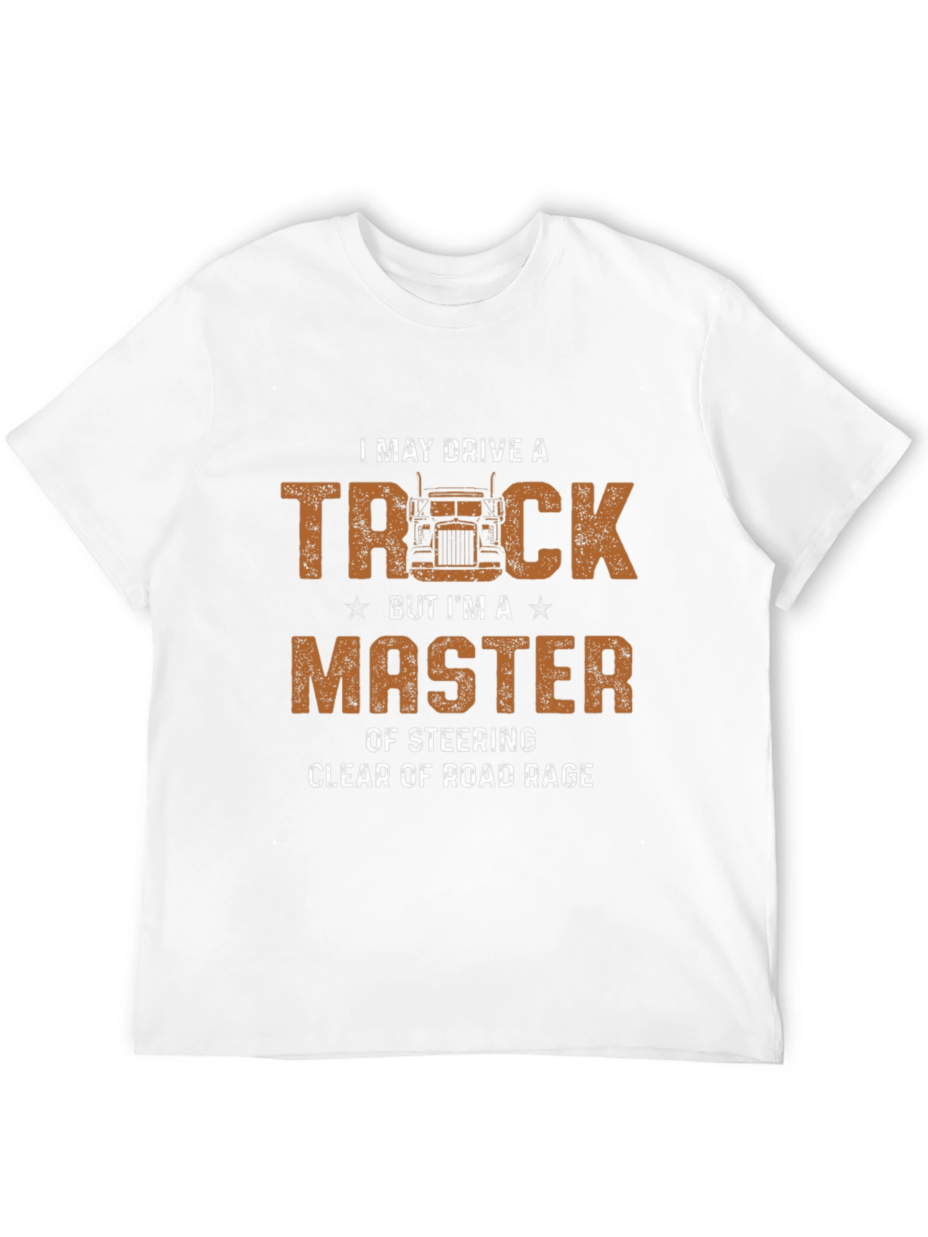 Trucker Master Black Graphic T-Shirt