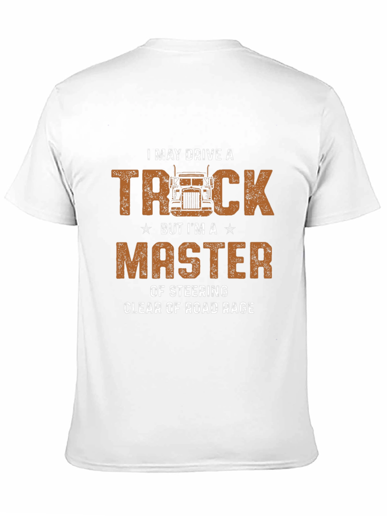 Trucker Master Black Graphic T-Shirt