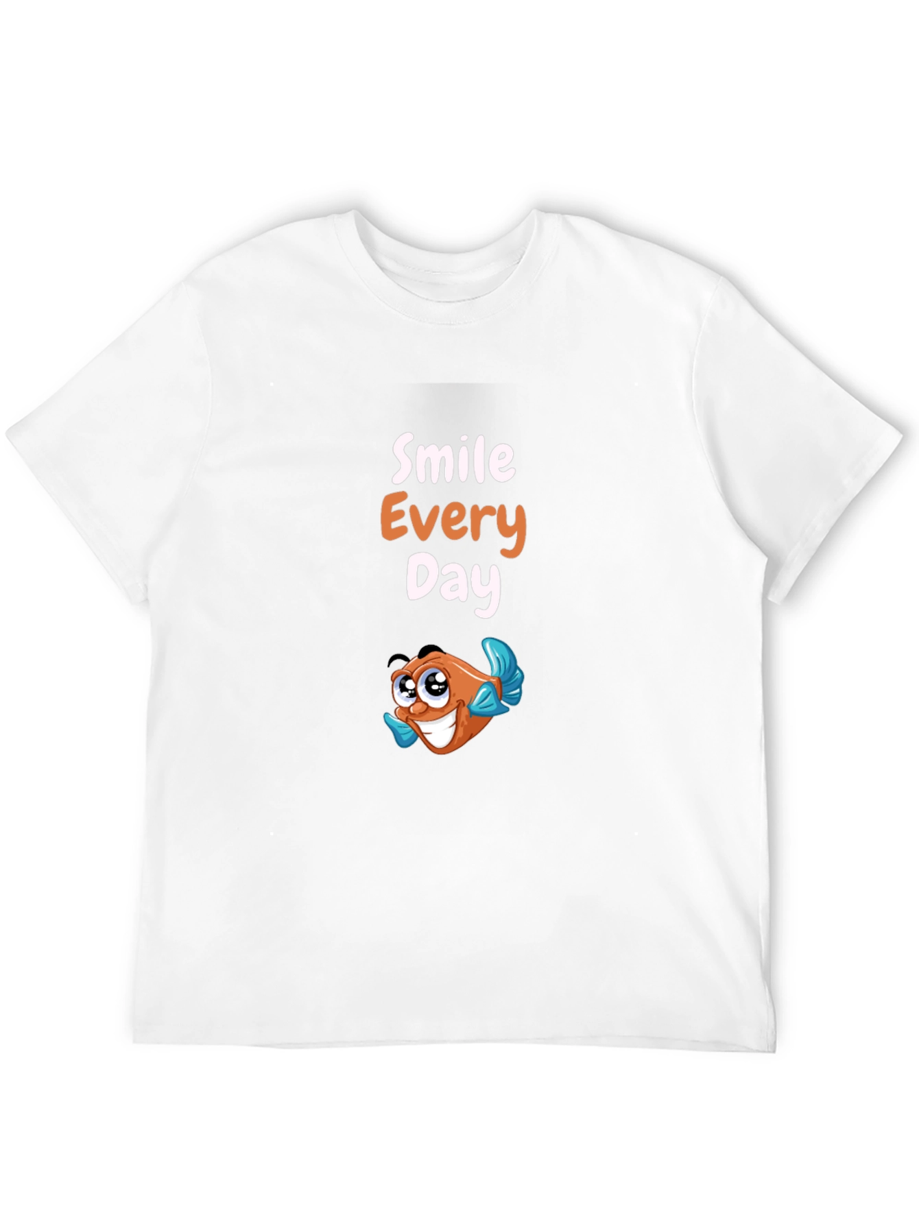 Smile Every Day Black Graphic Tee