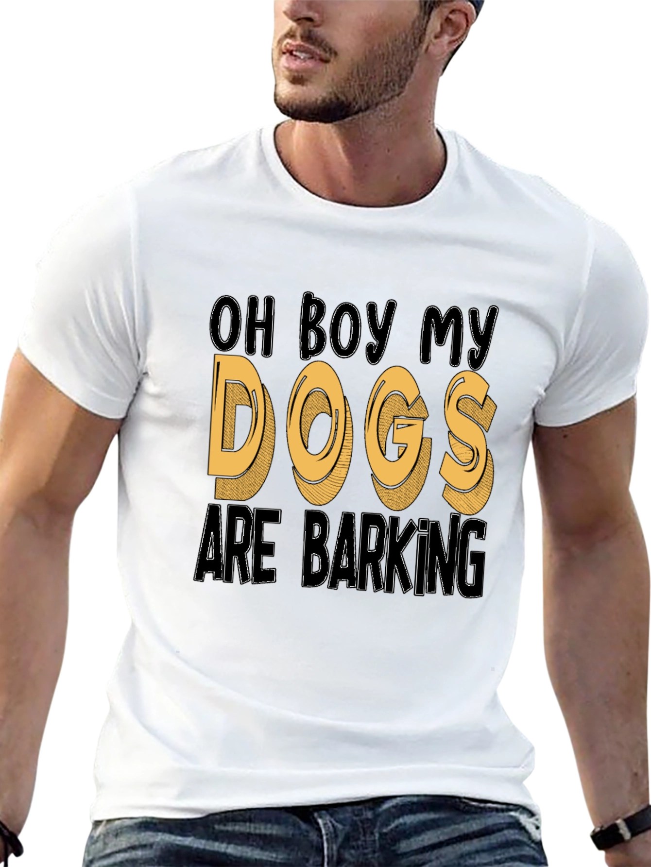 Oh Boy My Dogs Are Barking Funny T-Shirt