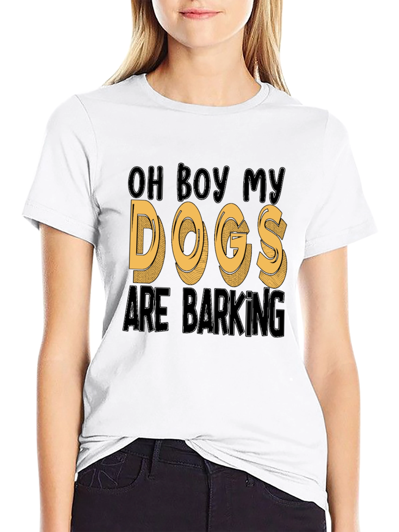 Oh Boy My Dogs Are Barking Funny T-Shirt