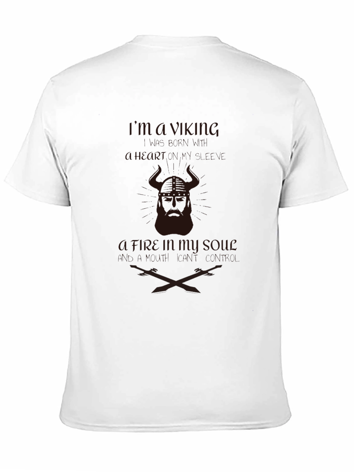 Viking Soul Graphic Tee - Black