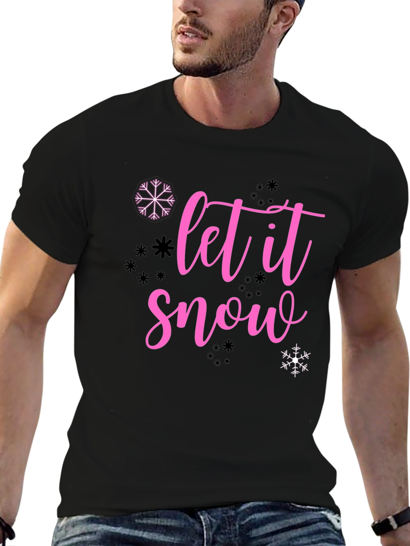 Let It Snow Festive Graphic Tee