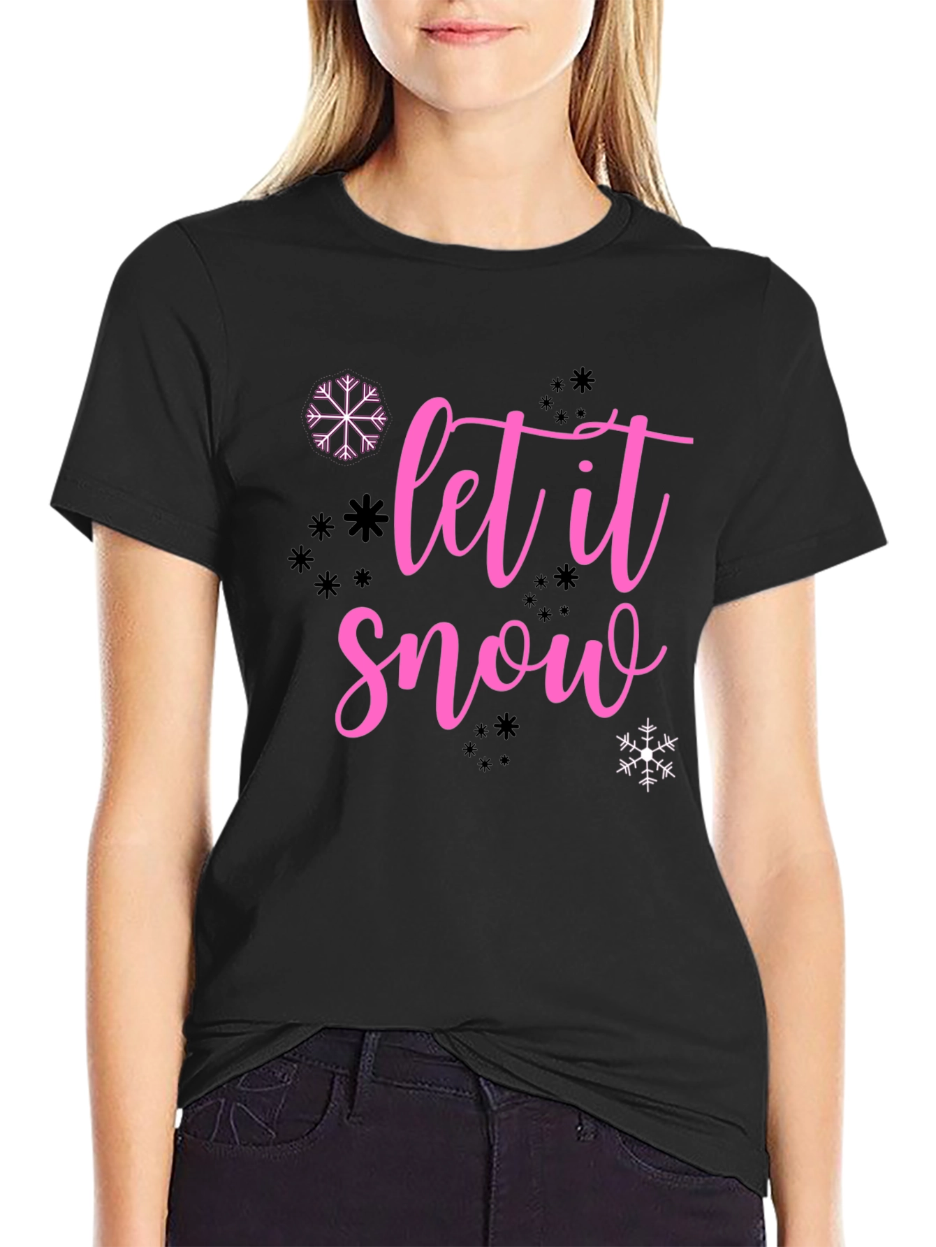 Let It Snow Festive Graphic Tee