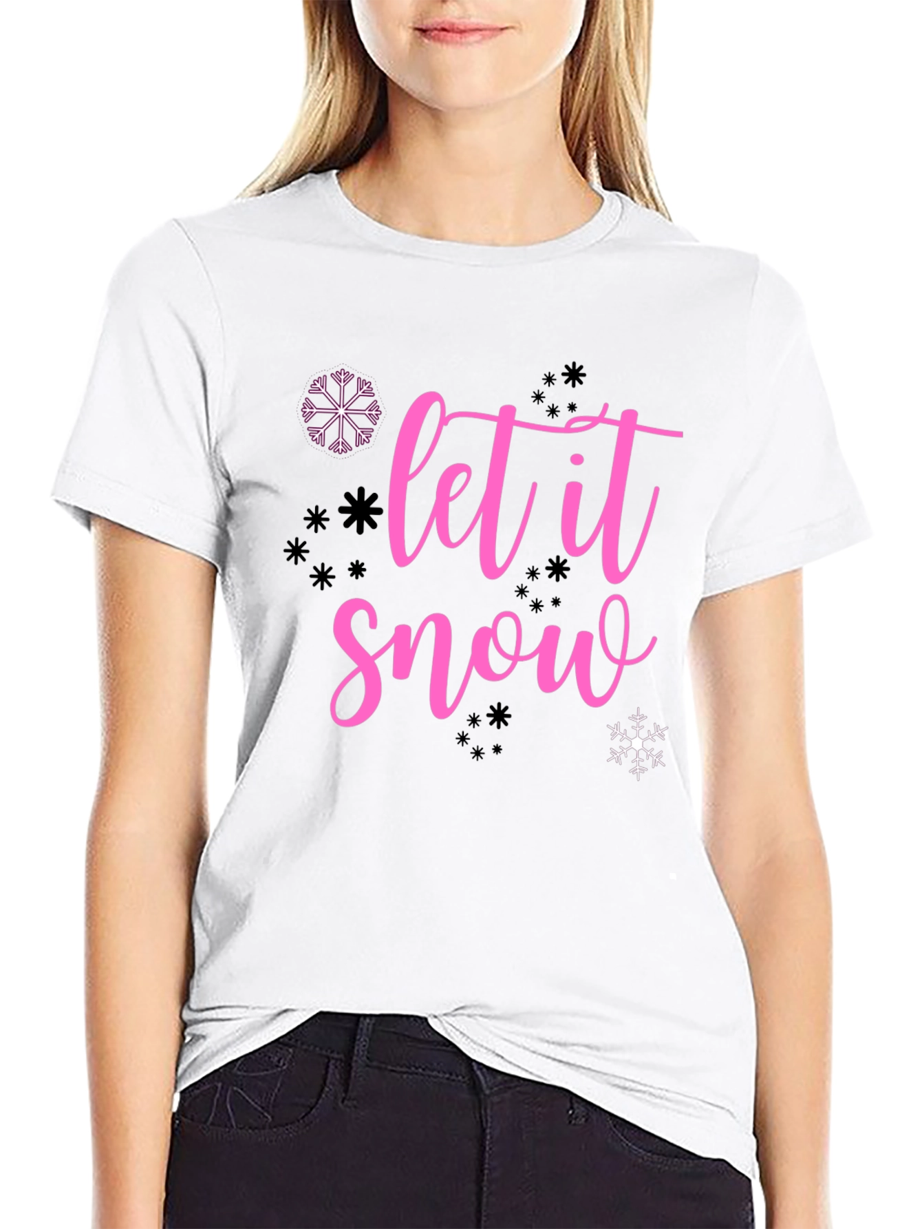 Let It Snow Festive Graphic Tee