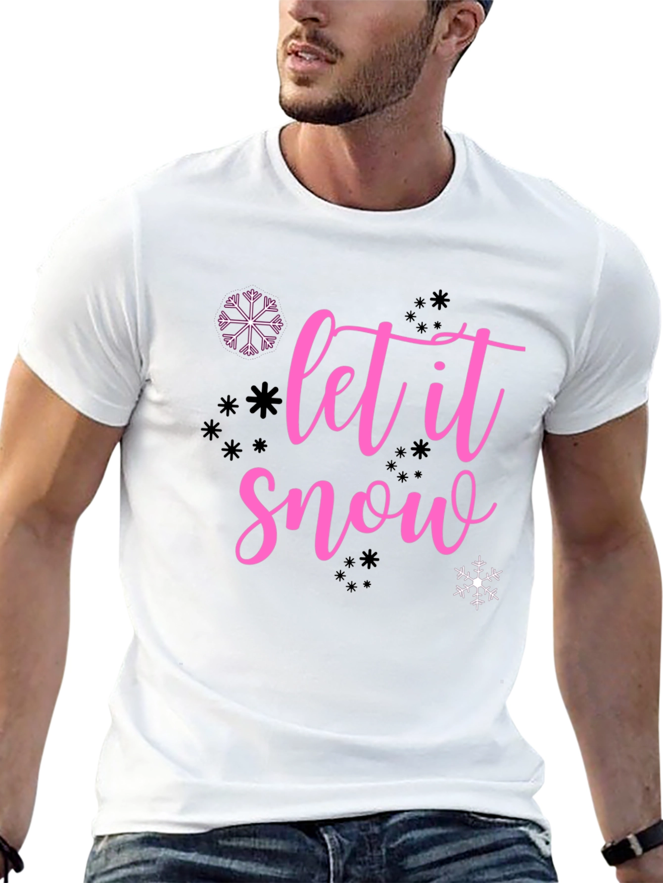 Let It Snow Festive Graphic Tee