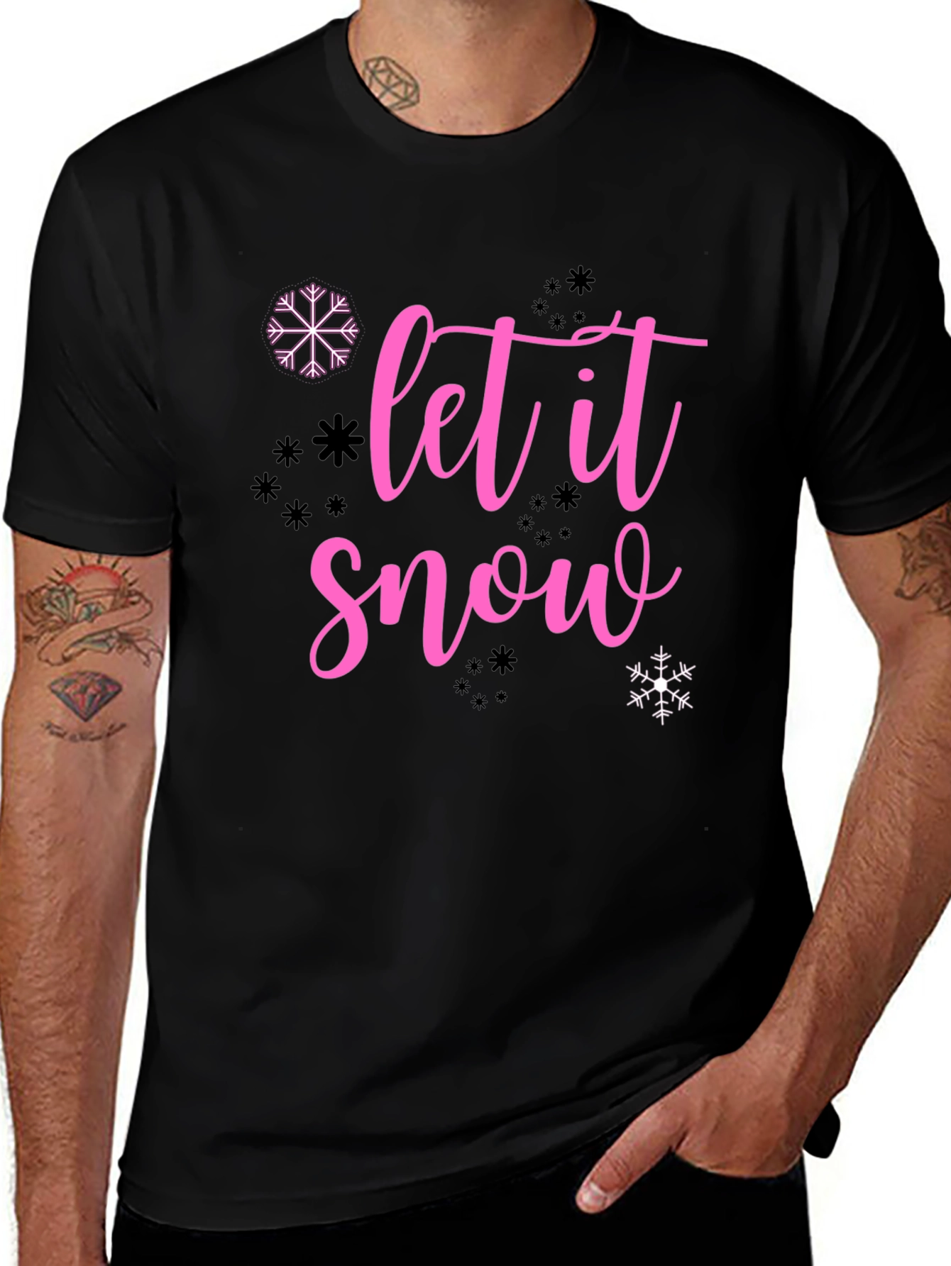 Let It Snow Festive Graphic Tee