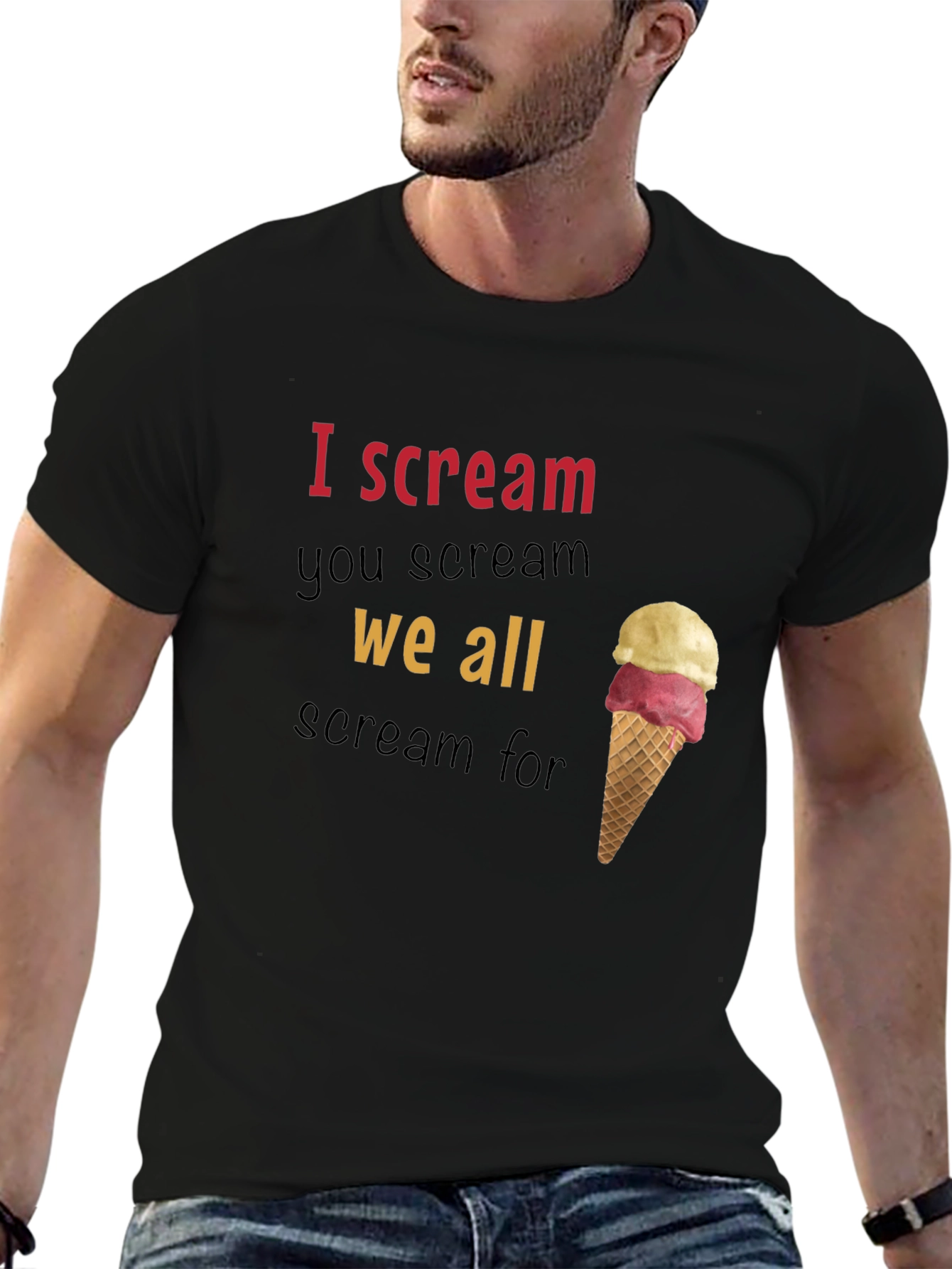 I Scream You Scream Graphic Tee
