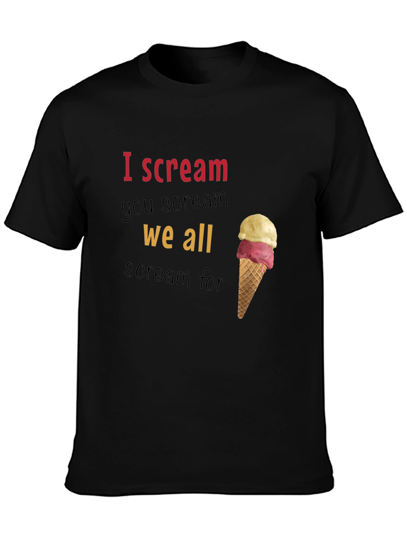 I Scream You Scream Graphic Tee