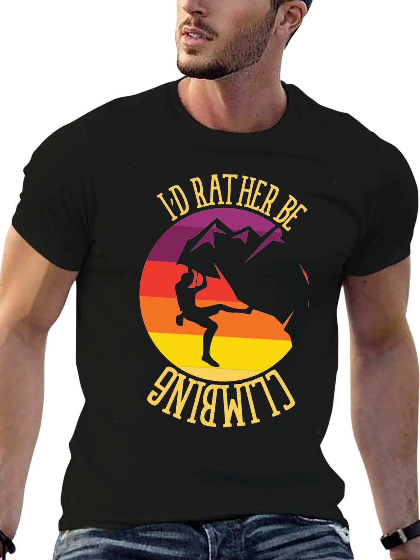 Climbing Graphic T-Shirt - Rock Climbing Tee