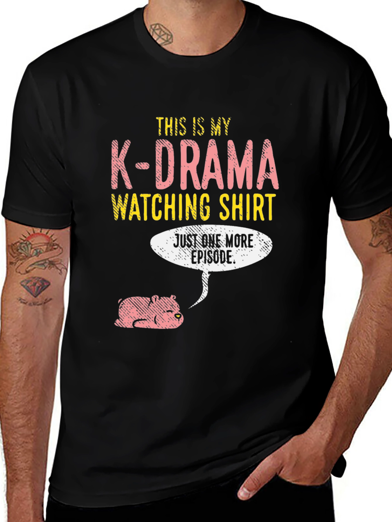 K-Drama Watching Shirt Just One More Episode Tee