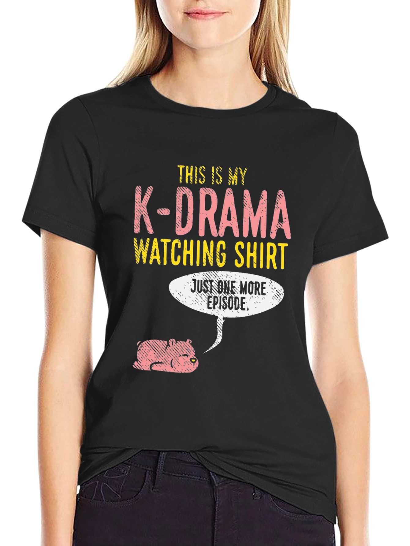 K-Drama Watching Shirt Just One More Episode Tee