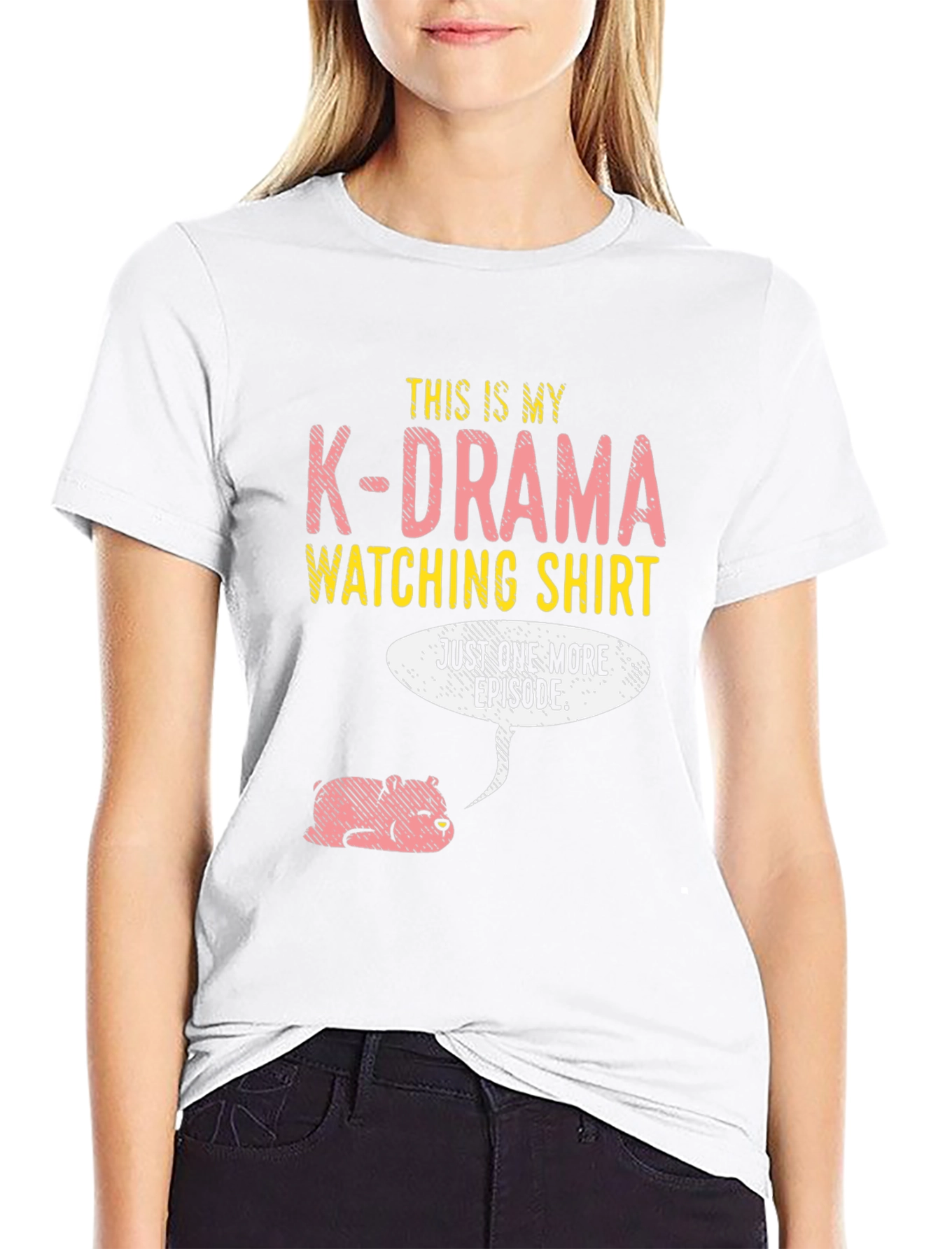 K-Drama Watching Shirt Just One More Episode Tee
