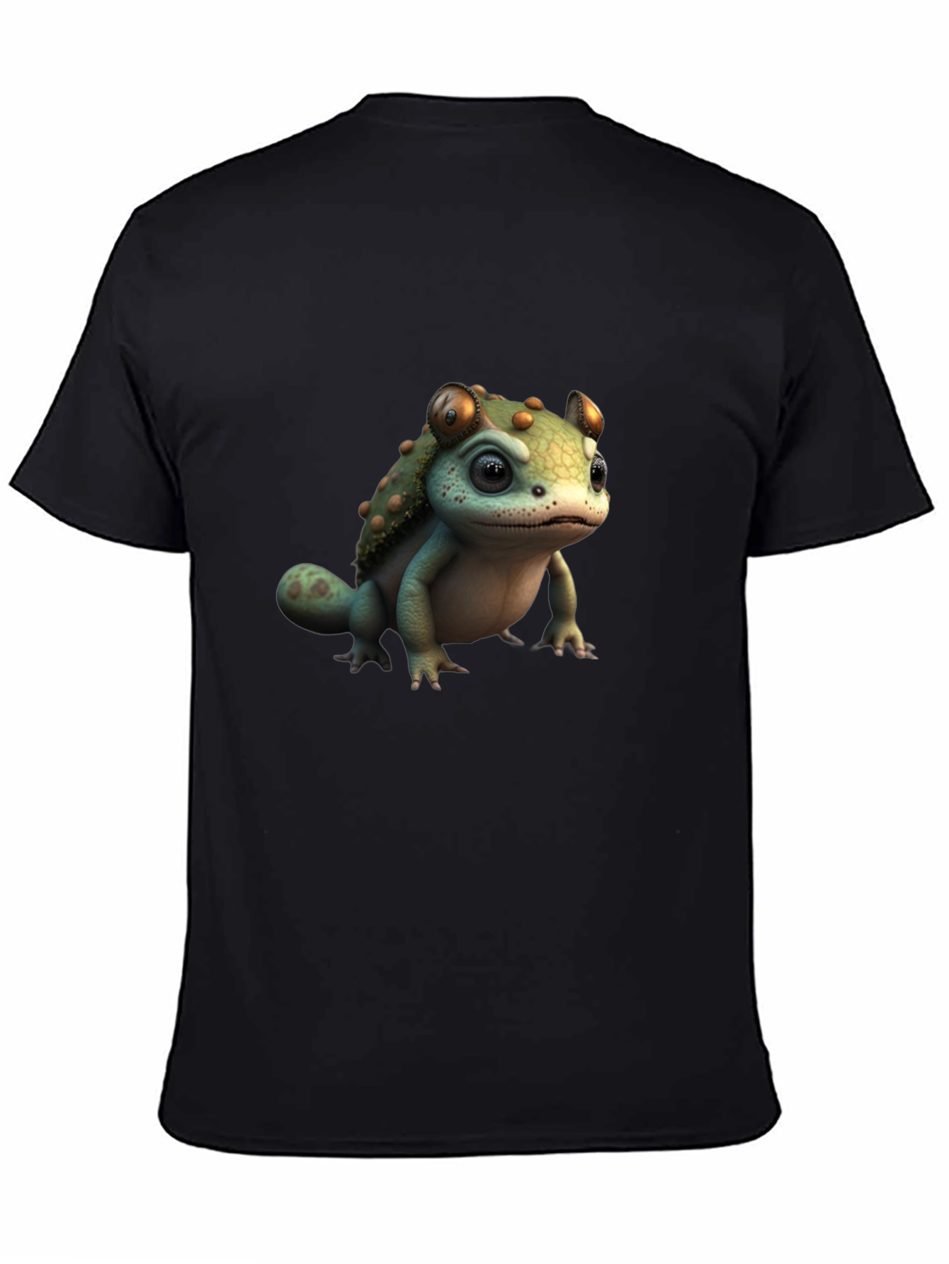 Frog Turtle Hybrid Graphic Tee - Unique Animal Design