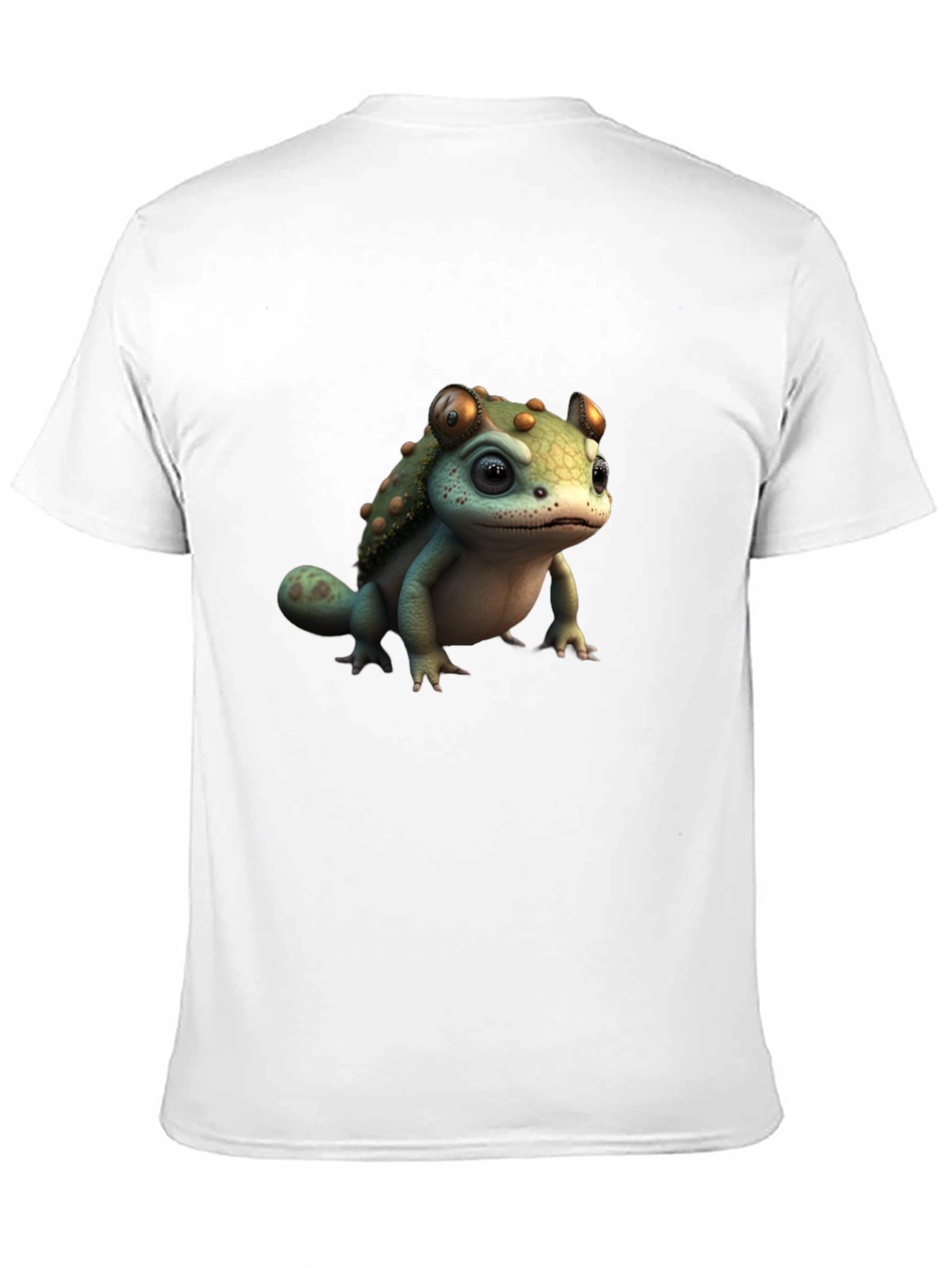 Frog Turtle Hybrid Graphic Tee - Unique Animal Design