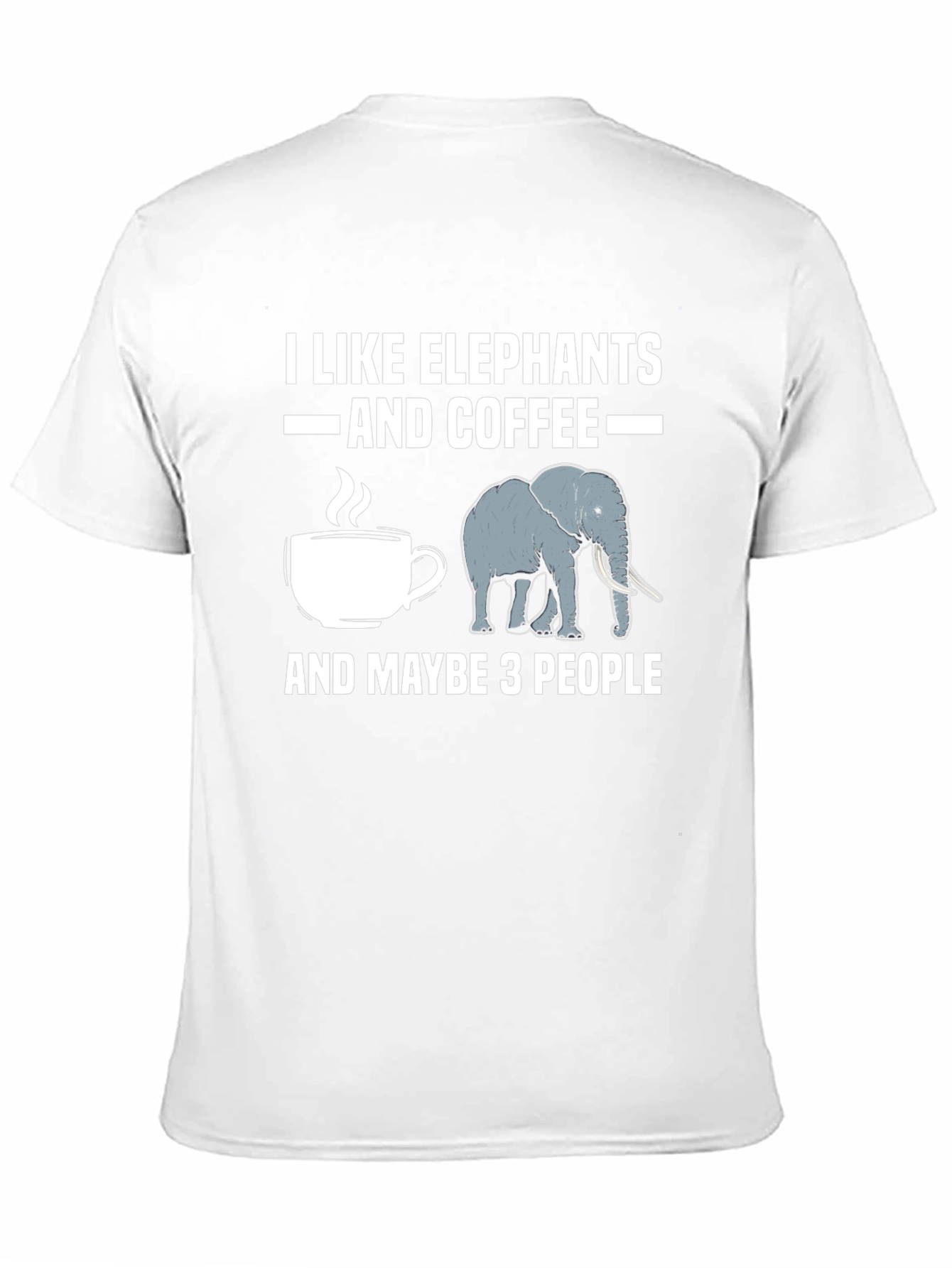I Like Elephants and Coffee T-Shirt