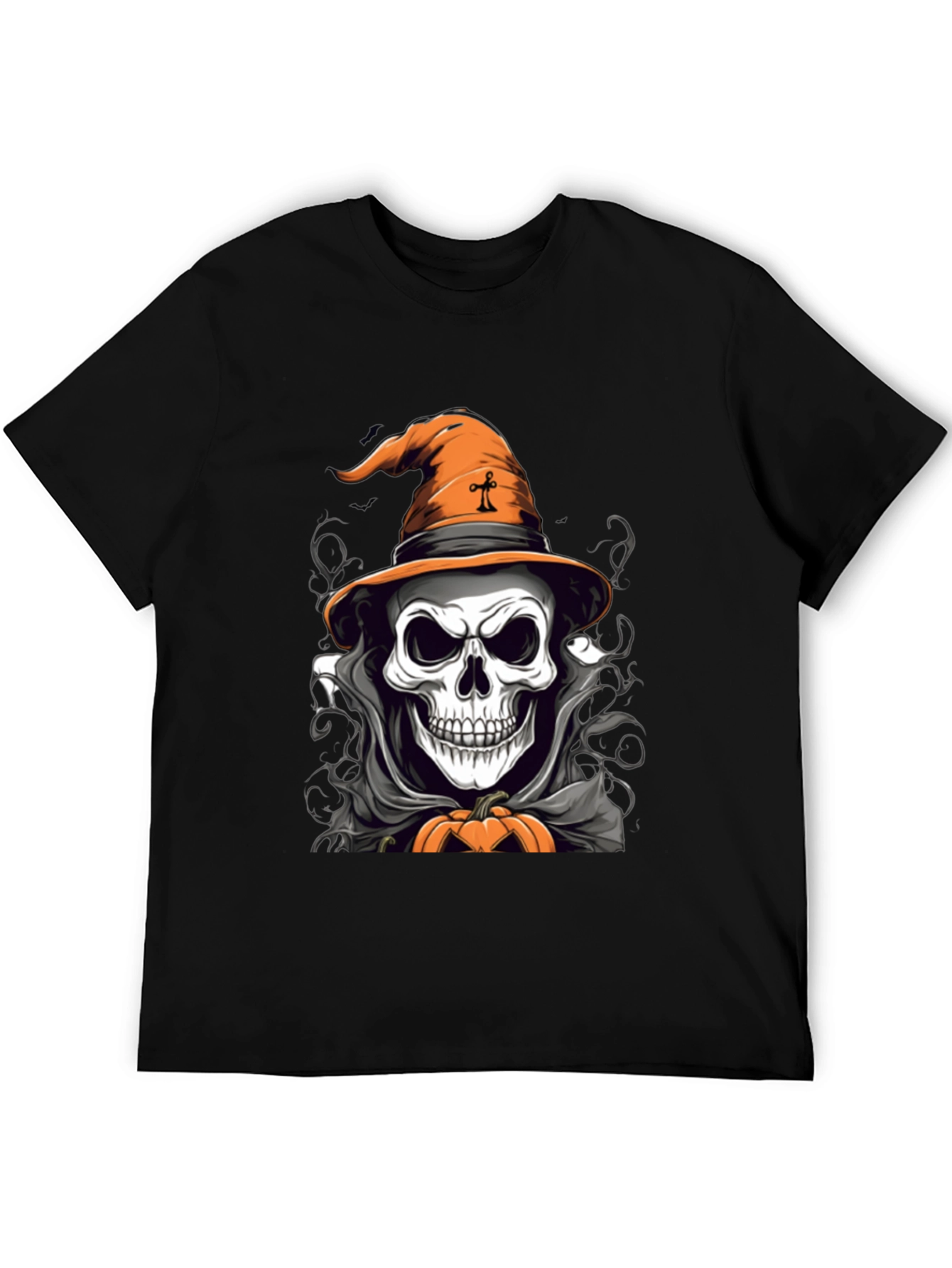 Halloween Skull Graphic Tee