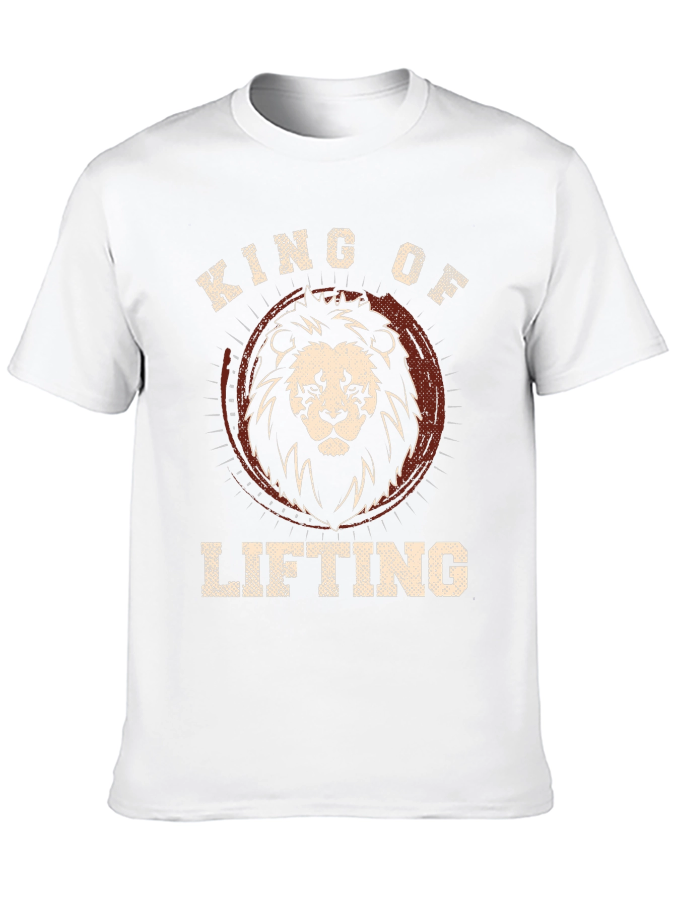 King of Lifting Lion Graphic Tee - Black