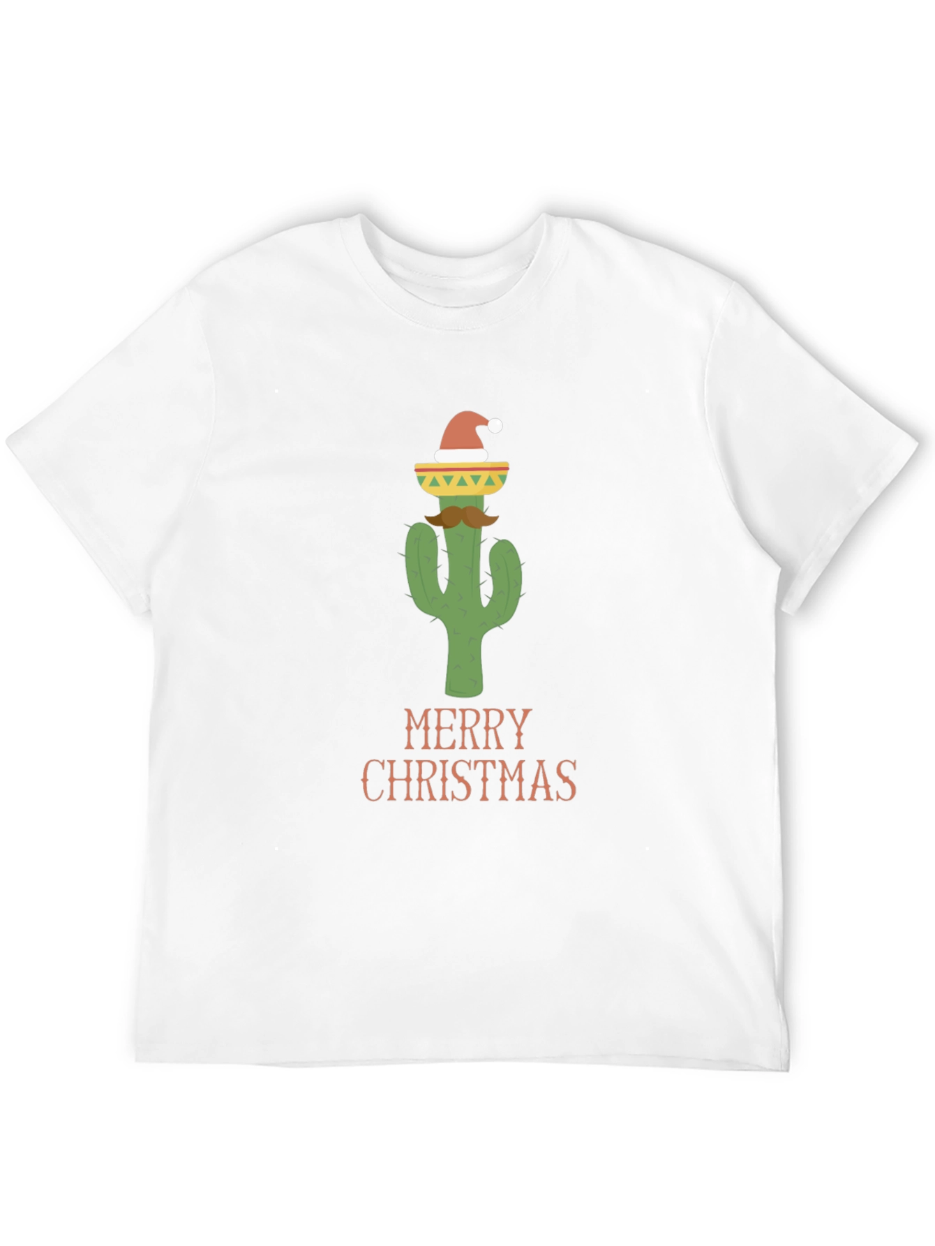 Festive Cactus Christmas T-Shirt