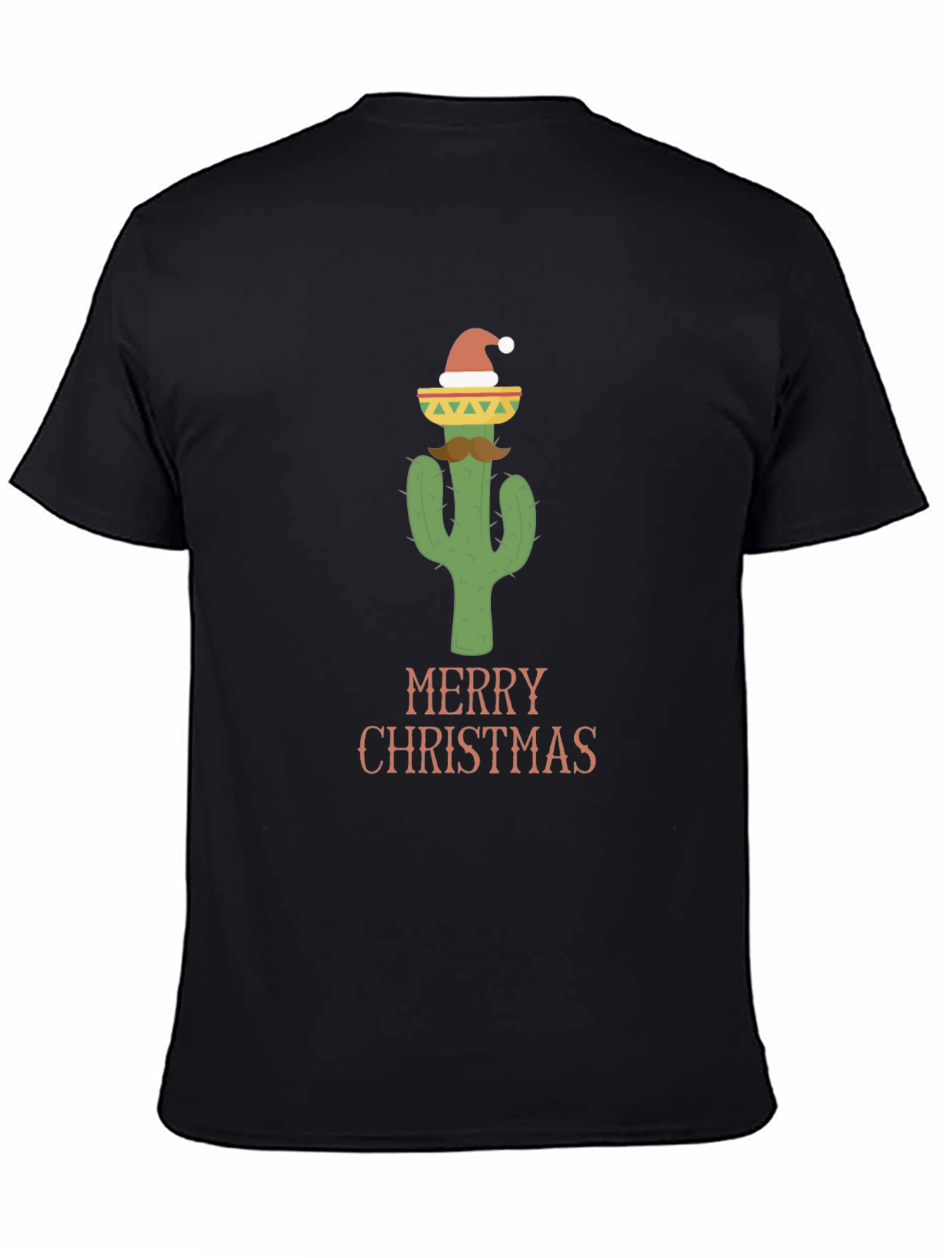 Festive Cactus Christmas T-Shirt