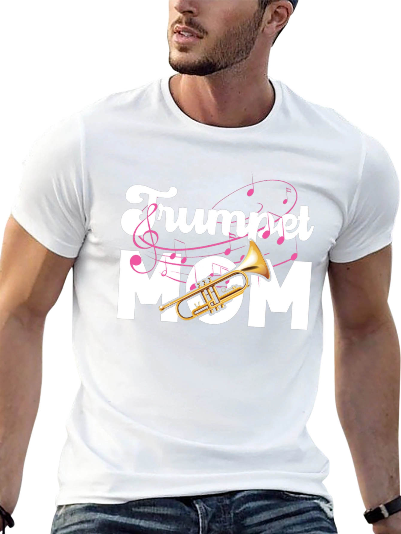 Trumpet Mom Graphic Tee