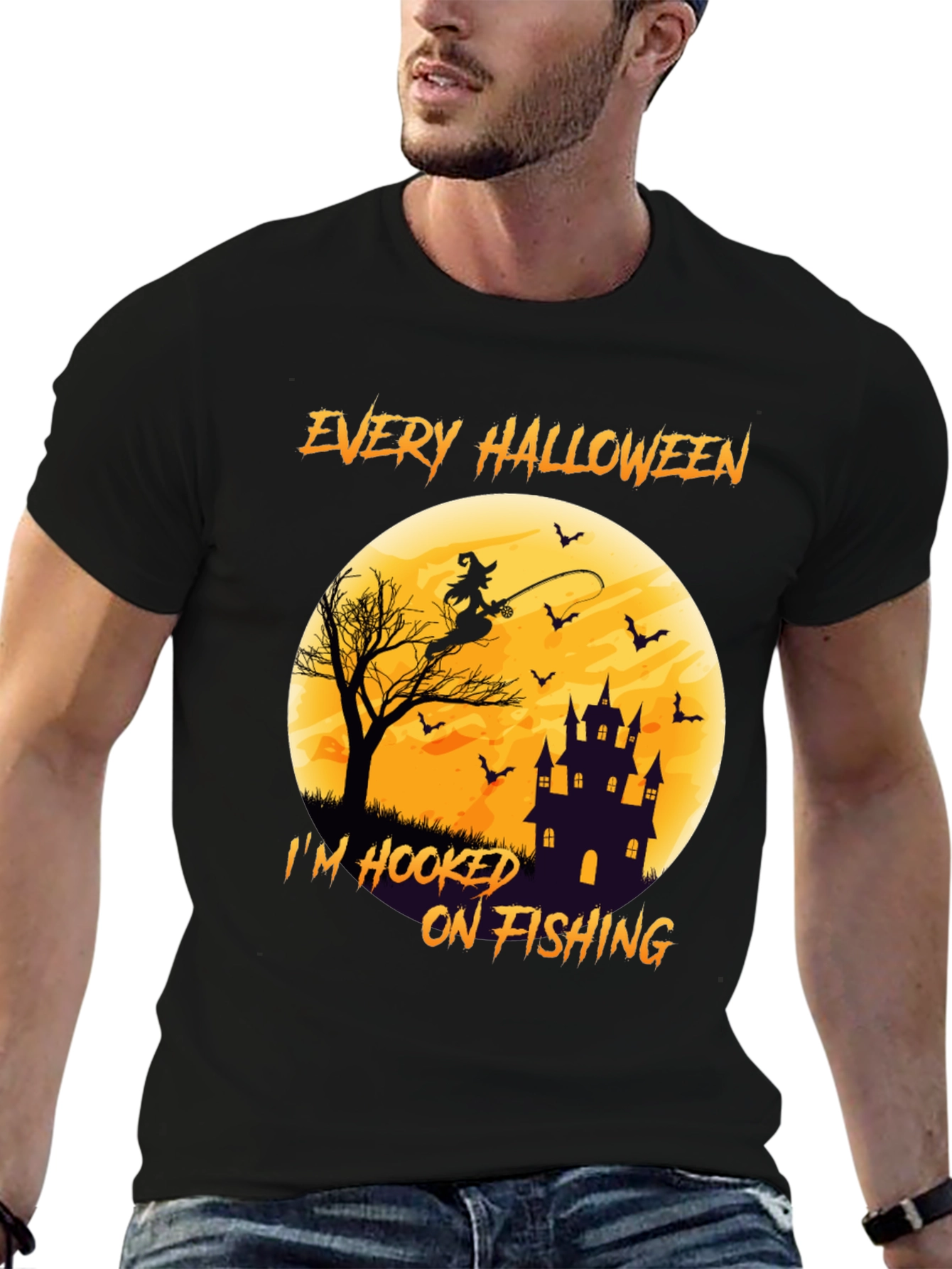 Halloween Fishing T-Shirt