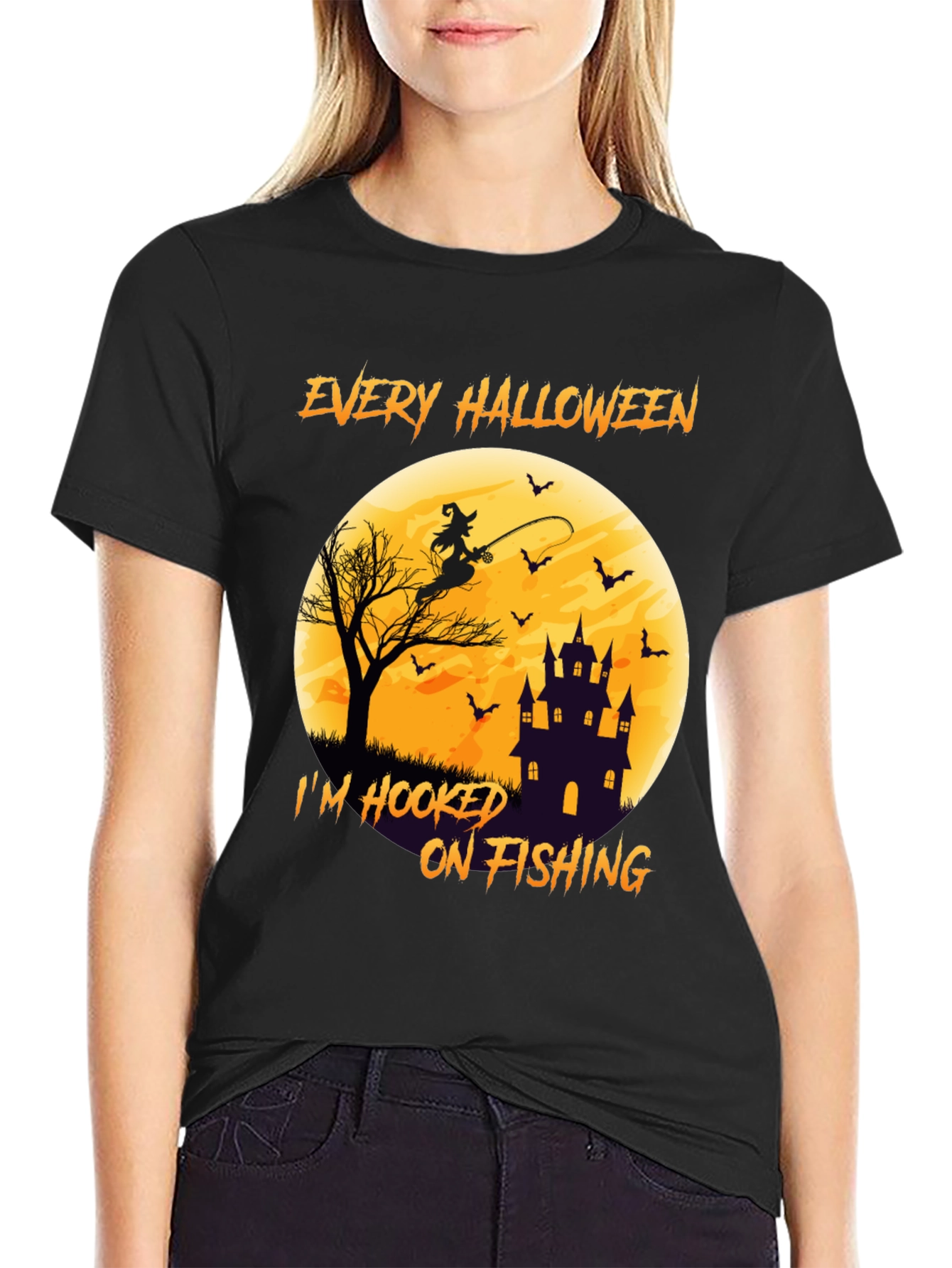 Halloween Fishing T-Shirt