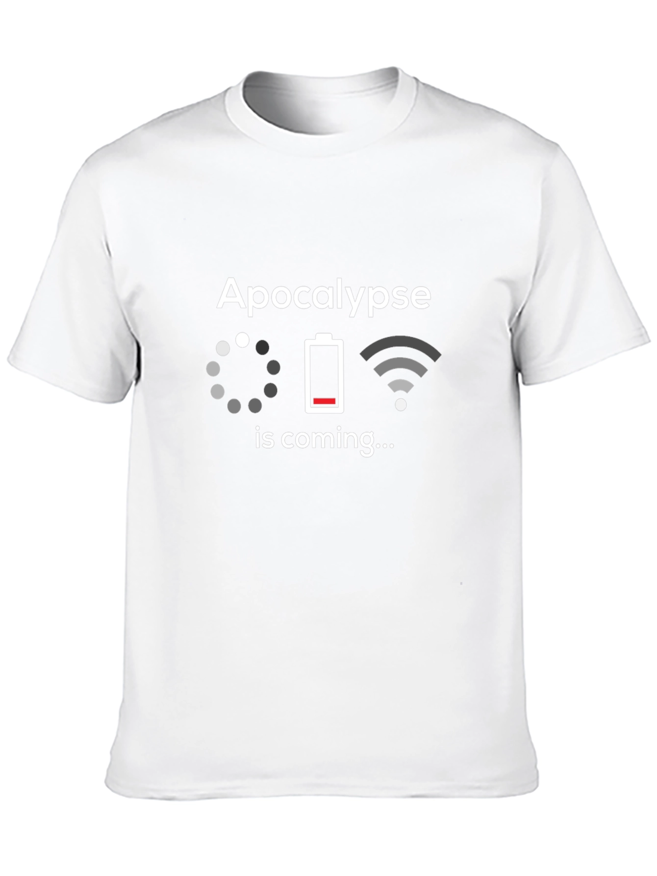 Apocalypse is Coming Humor Graphic T-Shirt