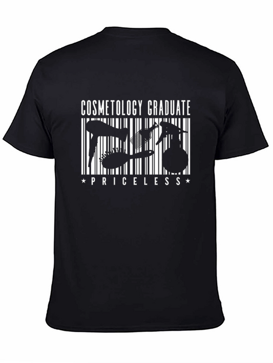 Cosmetology Graduate Priceless Black T-Shirt